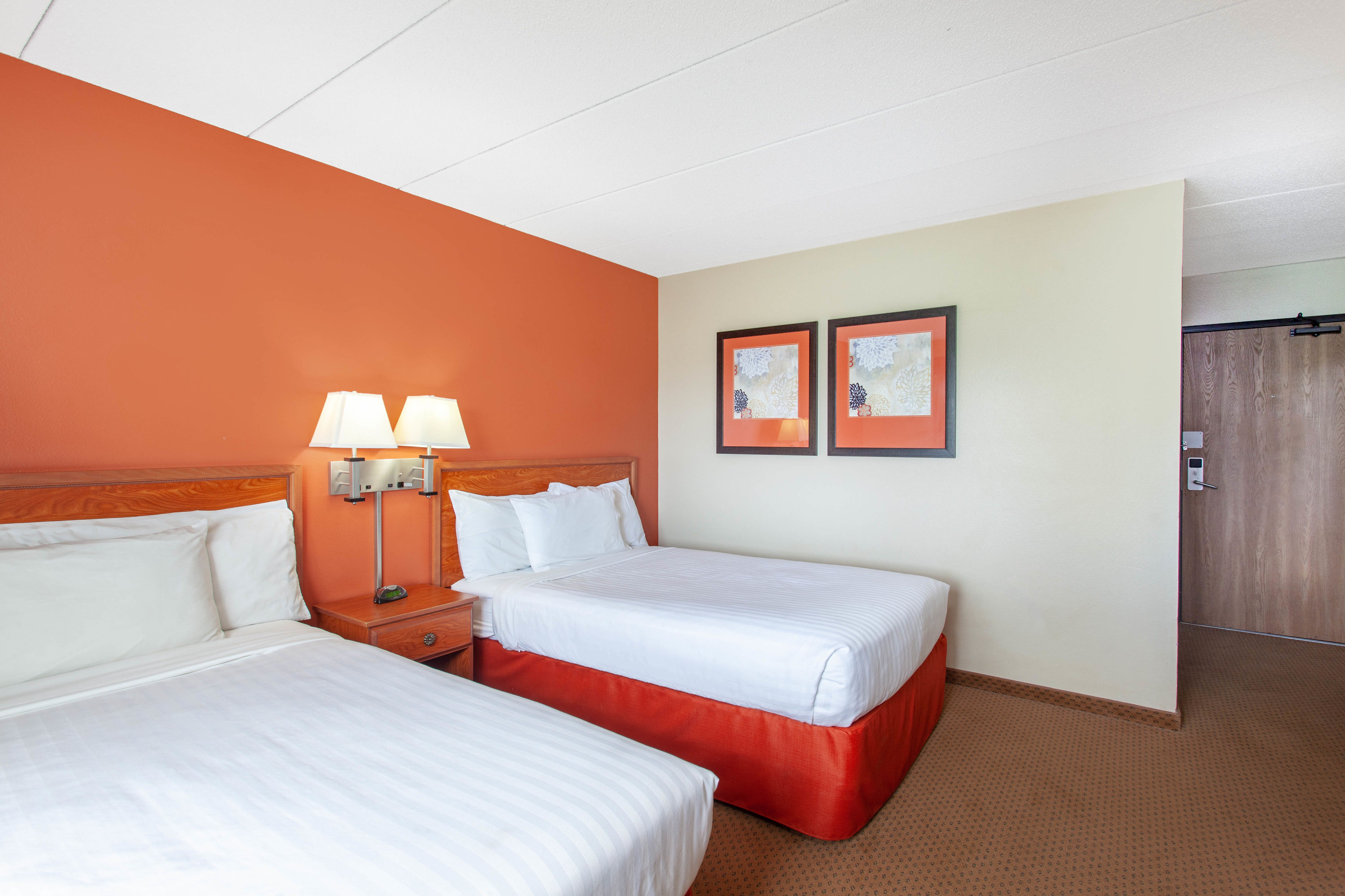 Guest room at the AmericInn by Wyndham Willmar in Willmar, Minnesota