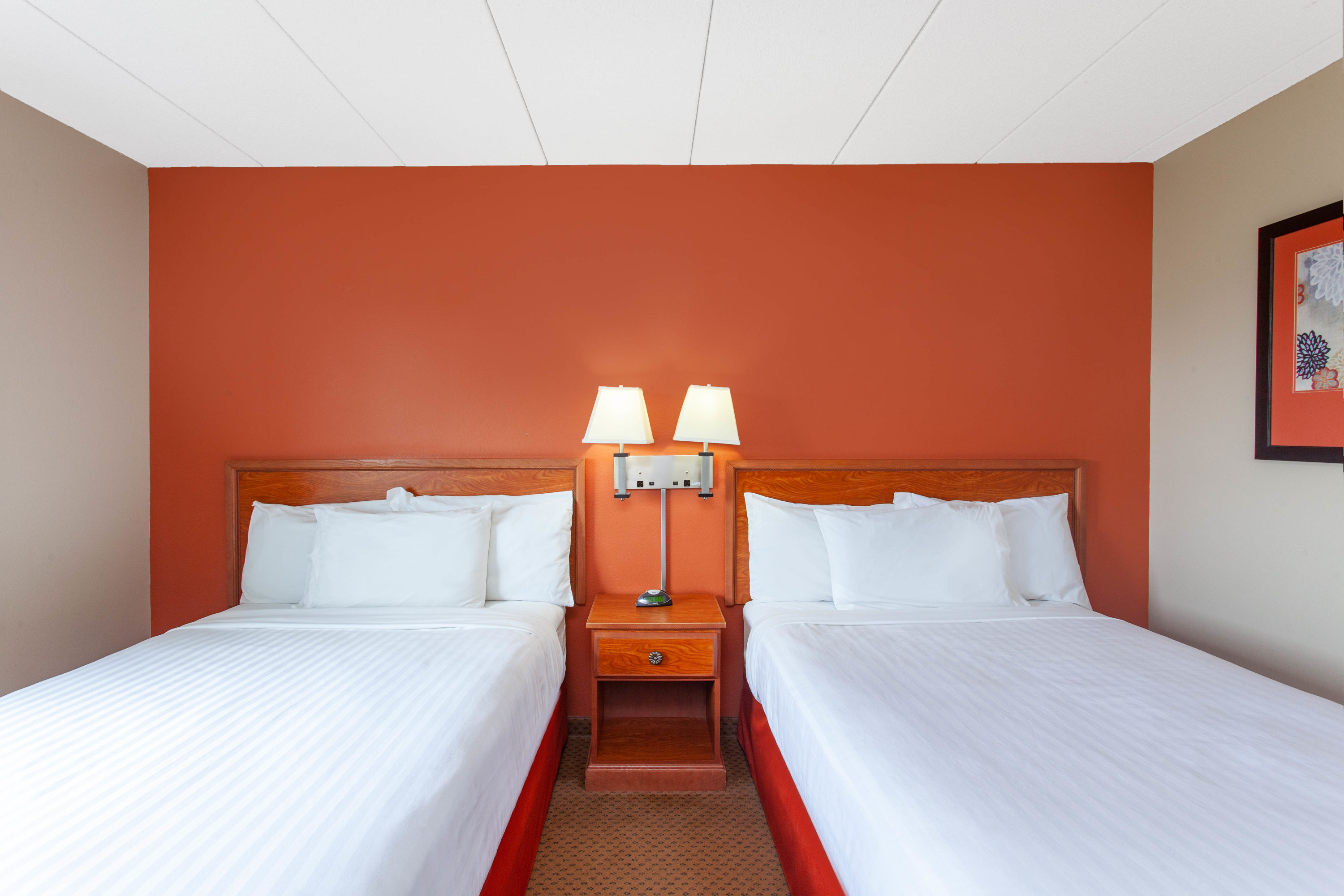 Guest room at the AmericInn by Wyndham Willmar in Willmar, Minnesota