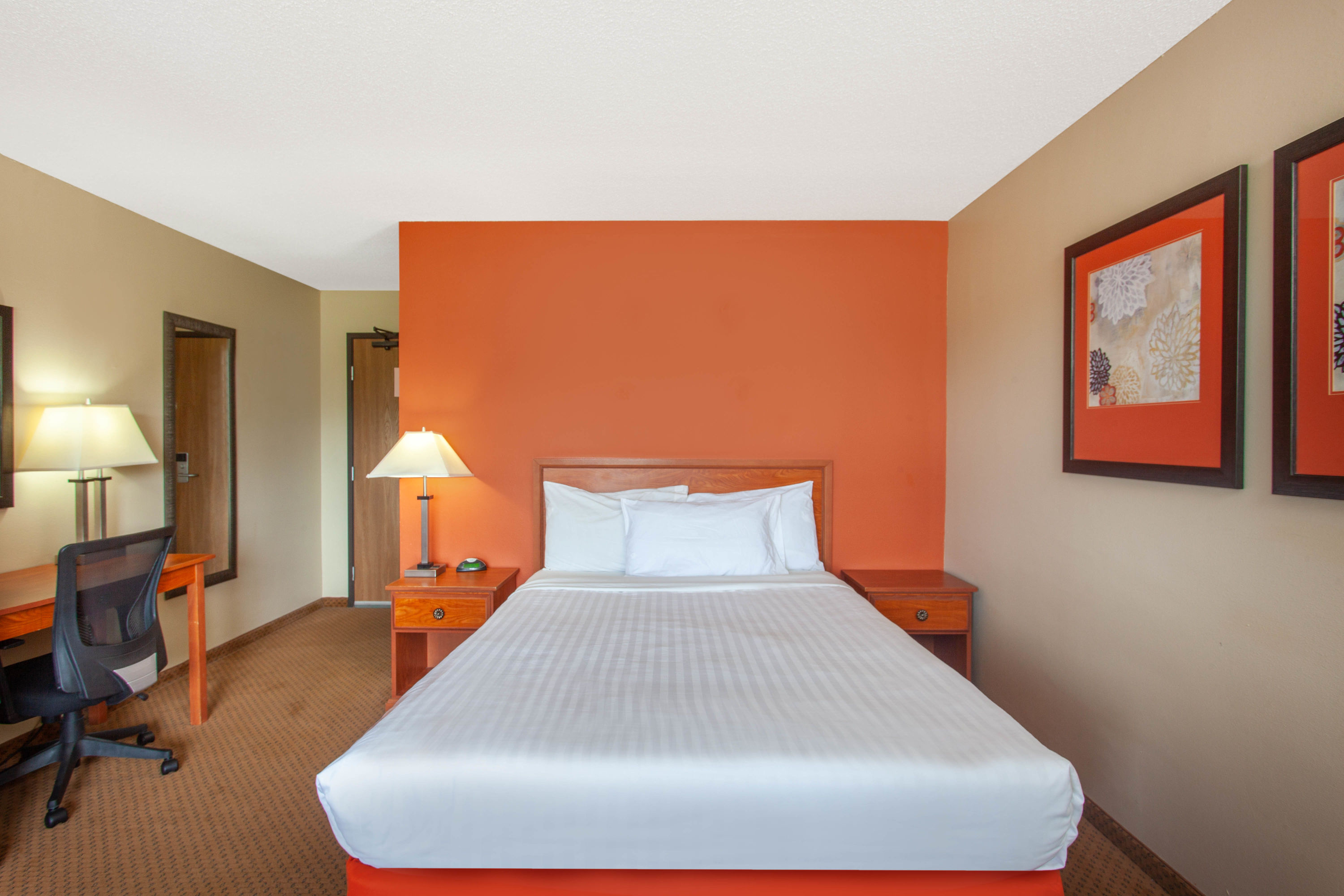 Guest room at the AmericInn by Wyndham Willmar in Willmar, Minnesota