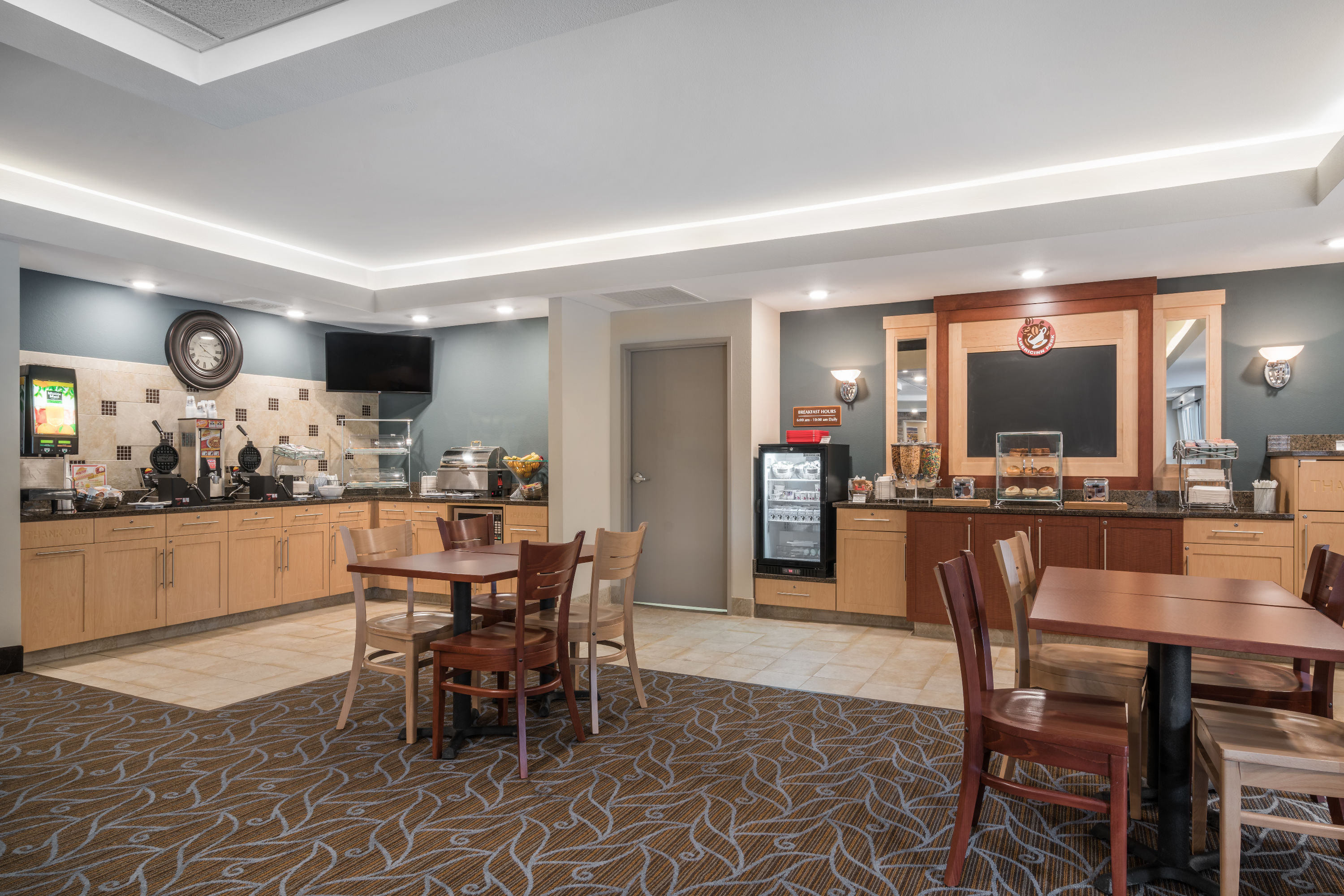 Free breakfast at AmericInn by Wyndham Winona in Winona, Minnesota