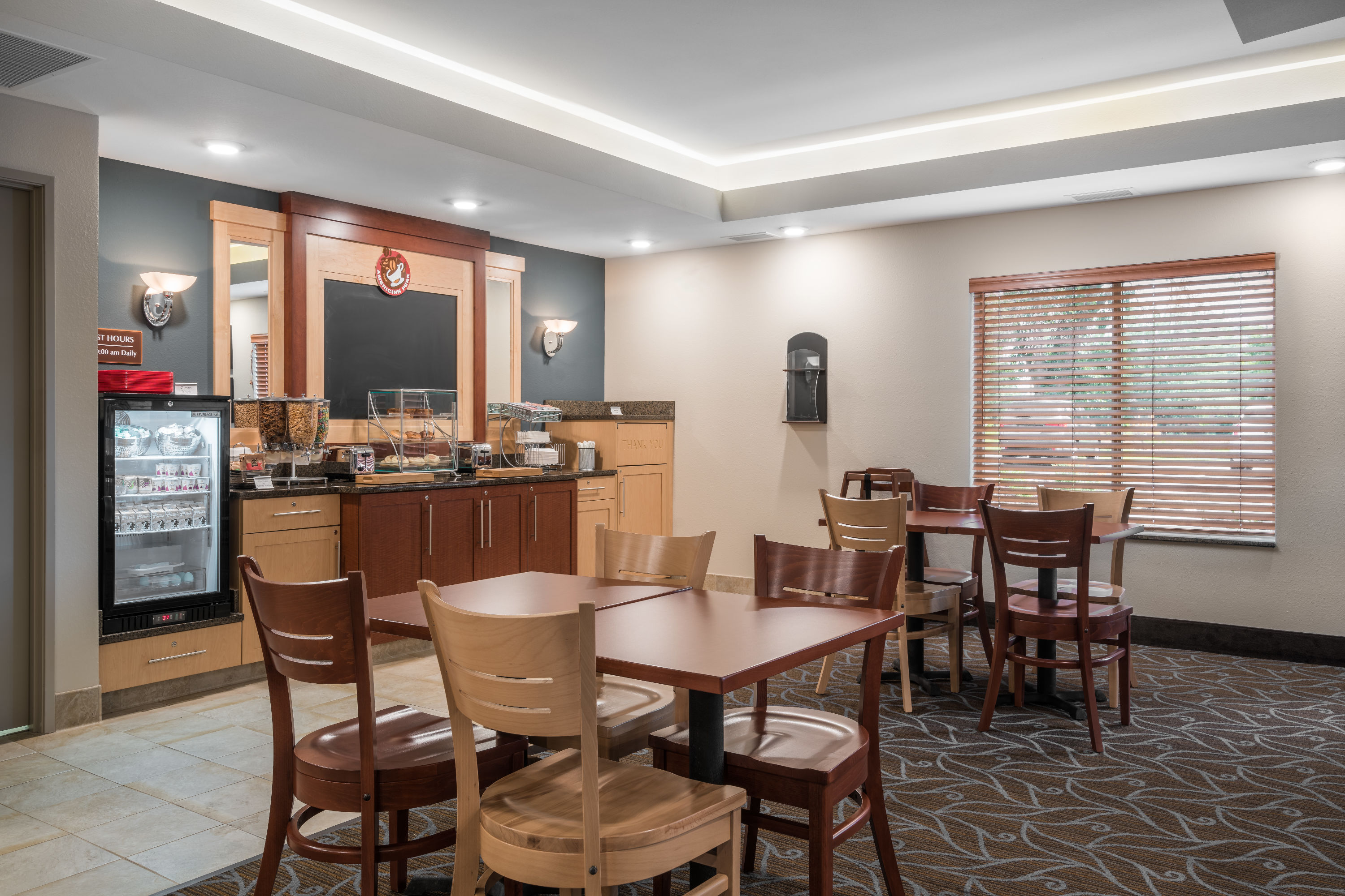 Free breakfast at AmericInn by Wyndham Winona in Winona, Minnesota