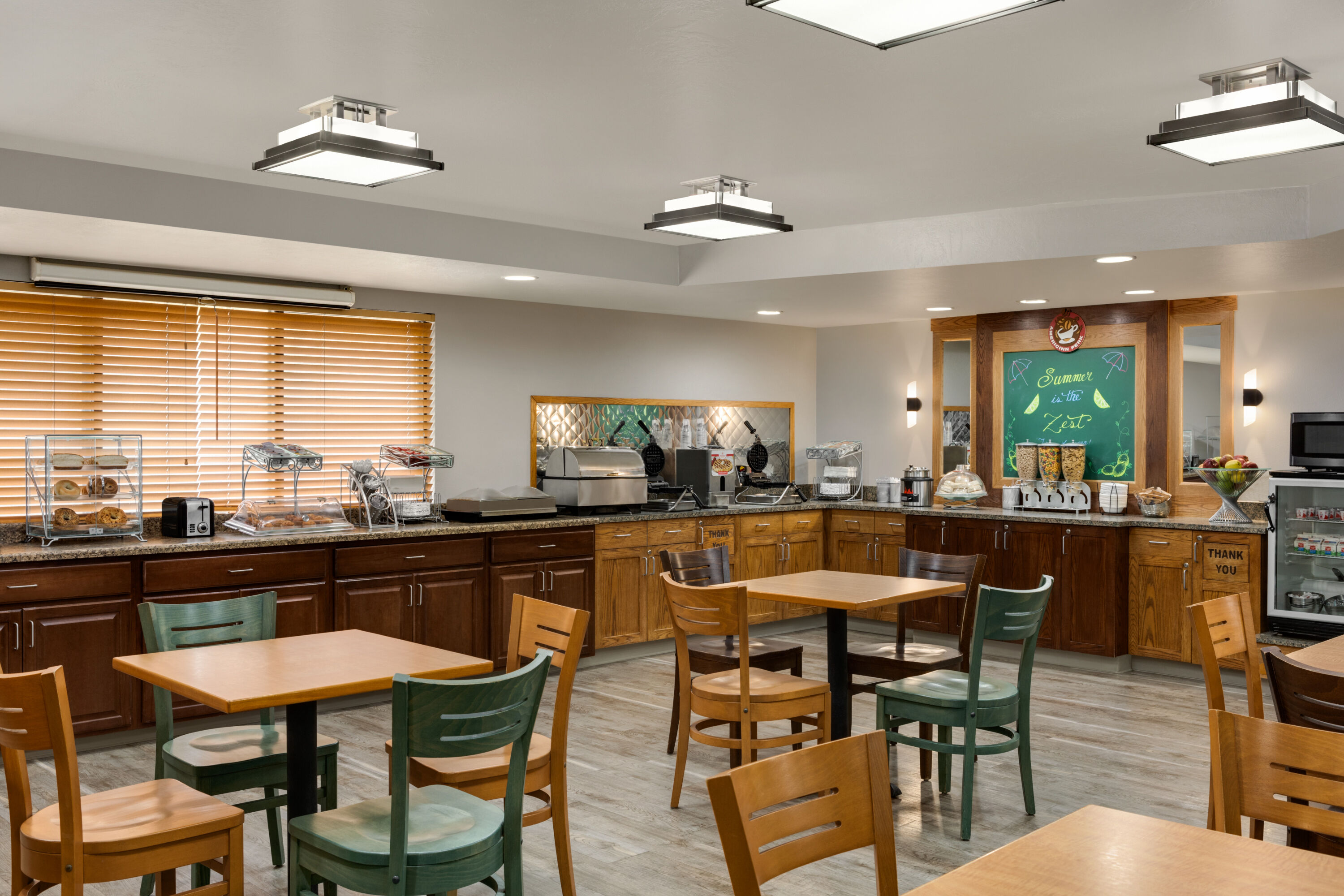 Free breakfast at AmericInn by Wyndham Havre in Havre, Montana