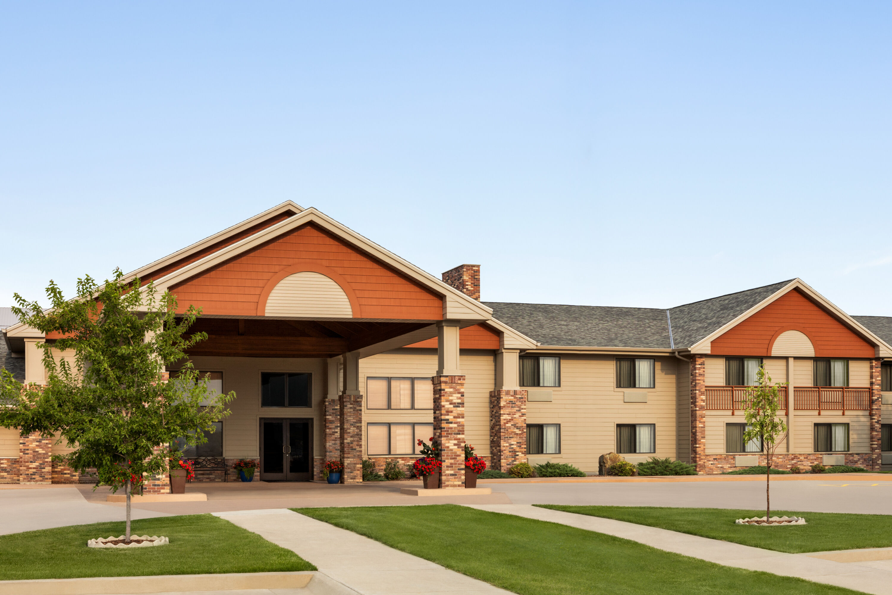 Exterior of AmericInn by Wyndham Havre hotel in Havre, Montana