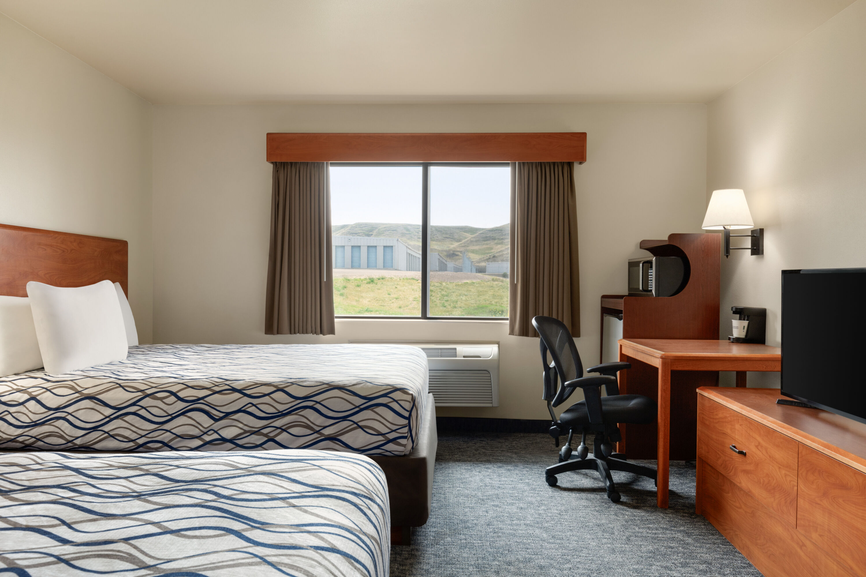 Guest room at the AmericInn by Wyndham Havre in Havre, Montana