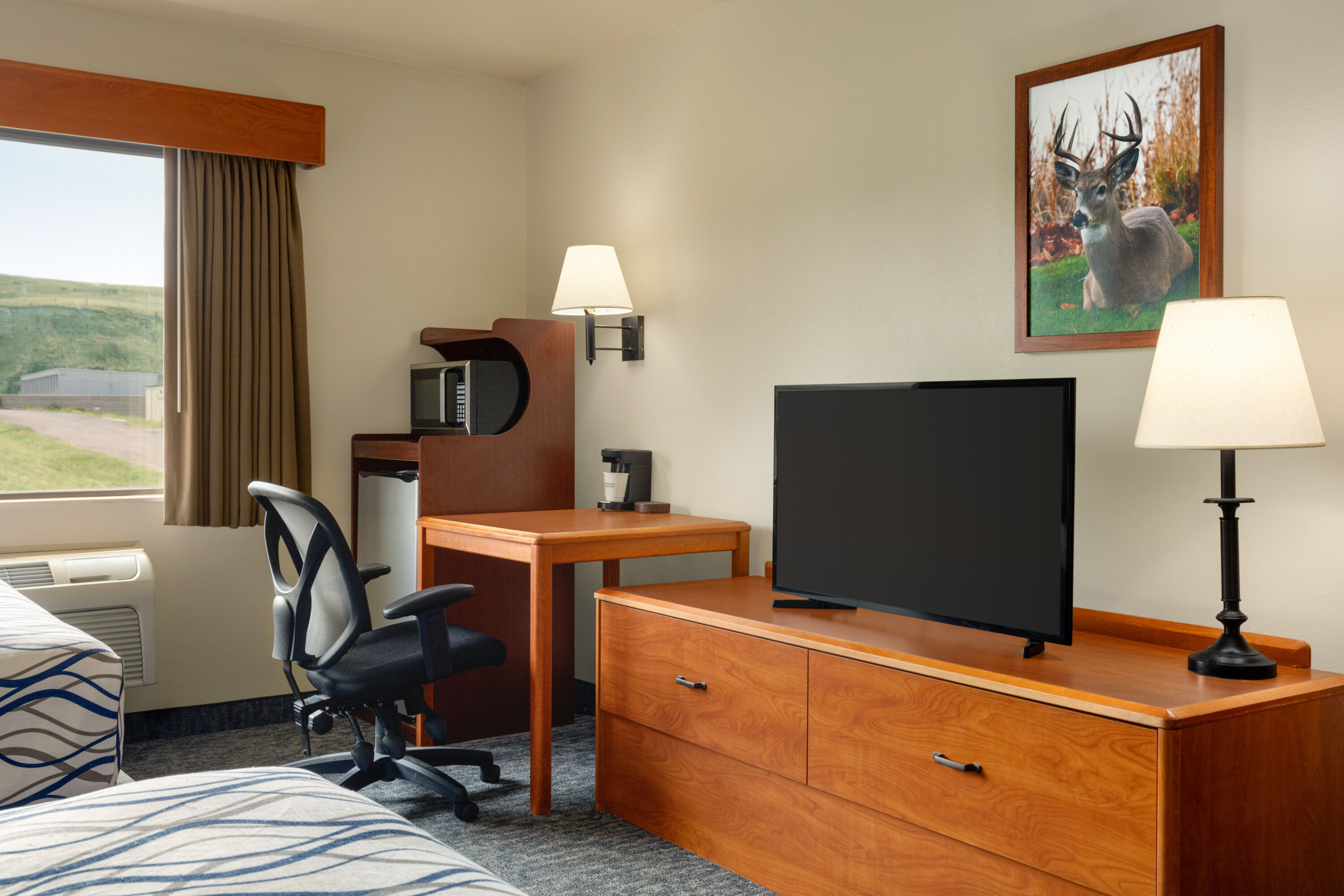 Guest room at the AmericInn by Wyndham Havre in Havre, Montana