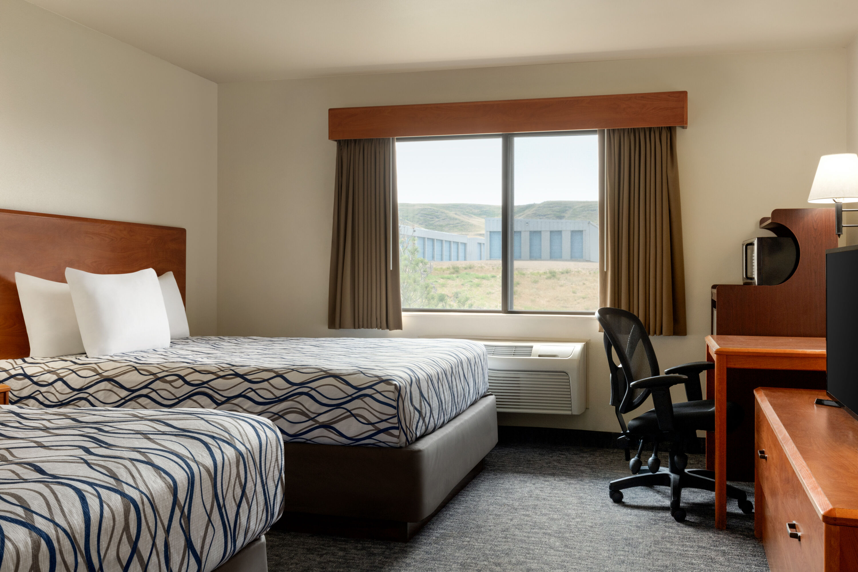 Guest room at the AmericInn by Wyndham Havre in Havre, Montana