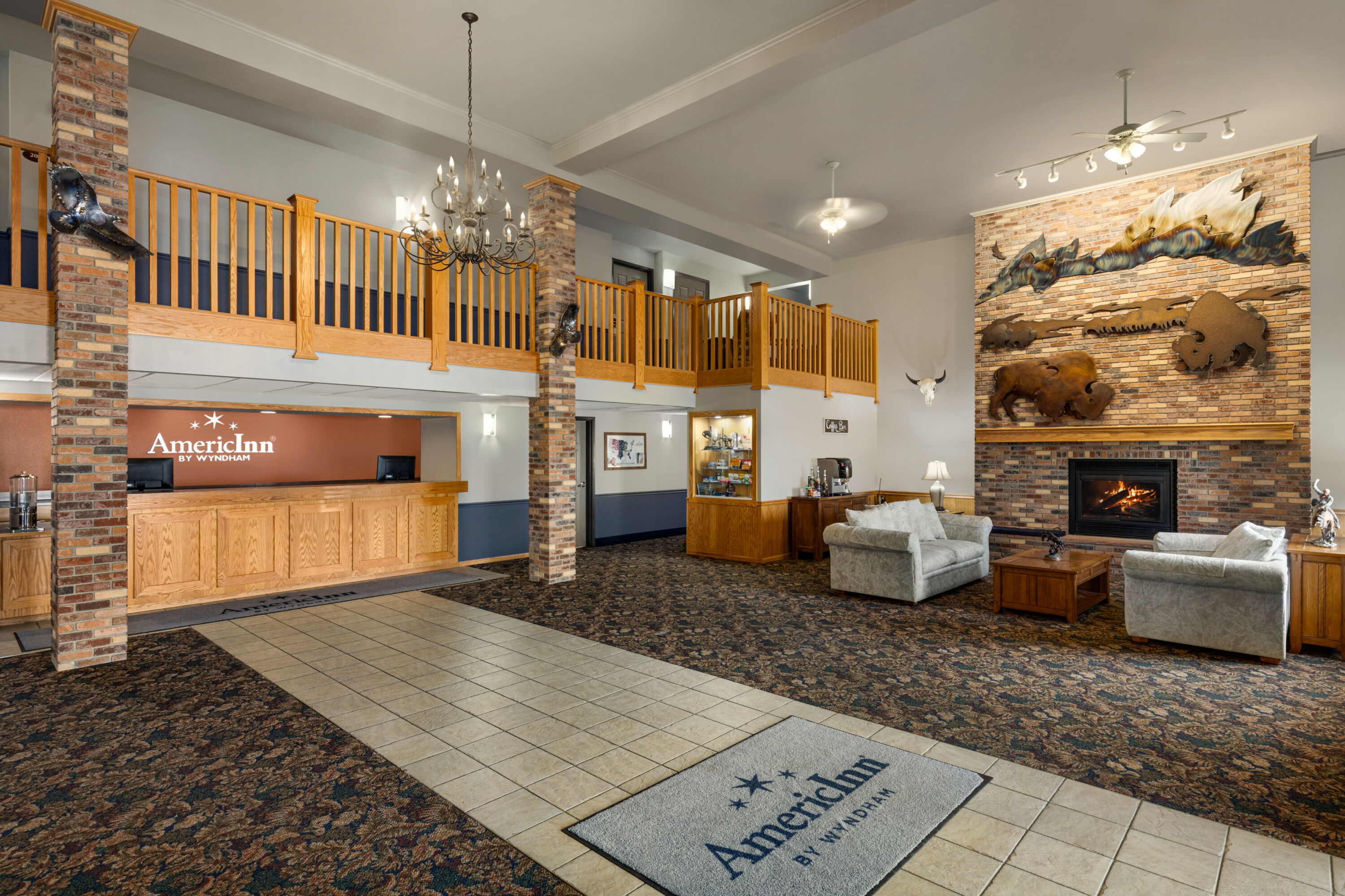 AmericInn by Wyndham Havre reception in Havre, Montana