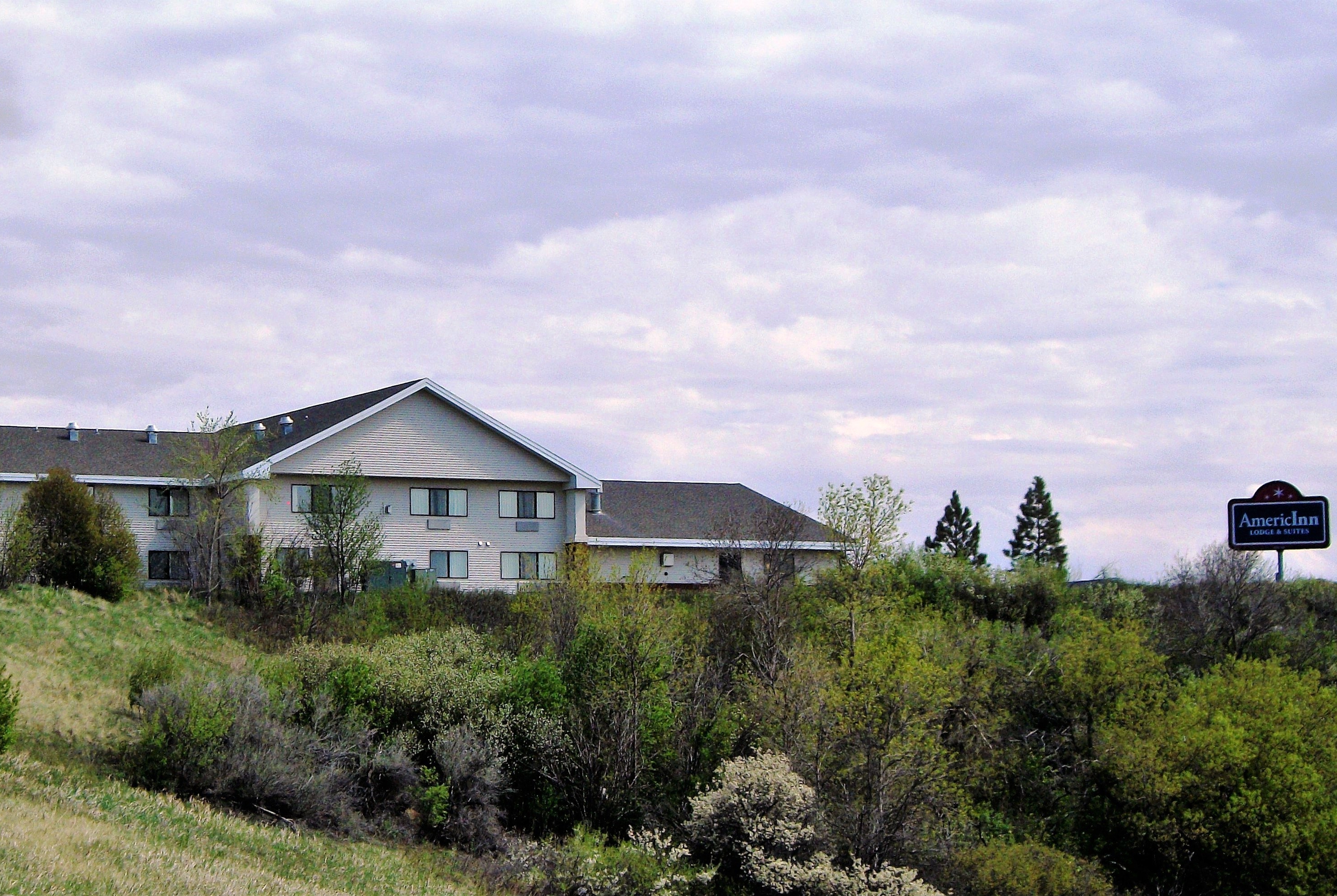 Exterior Day Image of AmericInn by Wyndham Beulah hotel in Beulah, North Dakota
