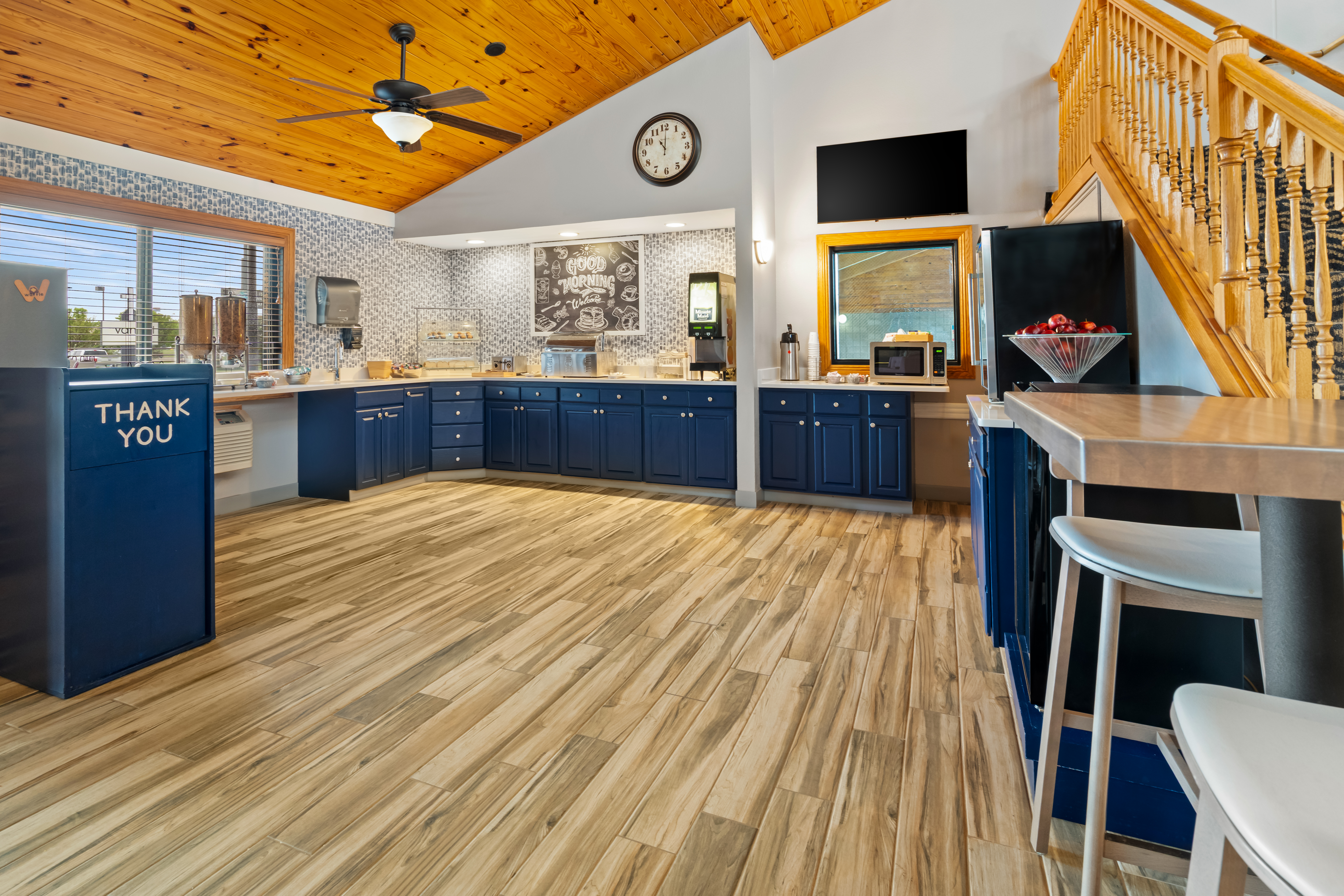 Free breakfast at AmericInn by Wyndham Bismarck in Bismarck, North Dakota