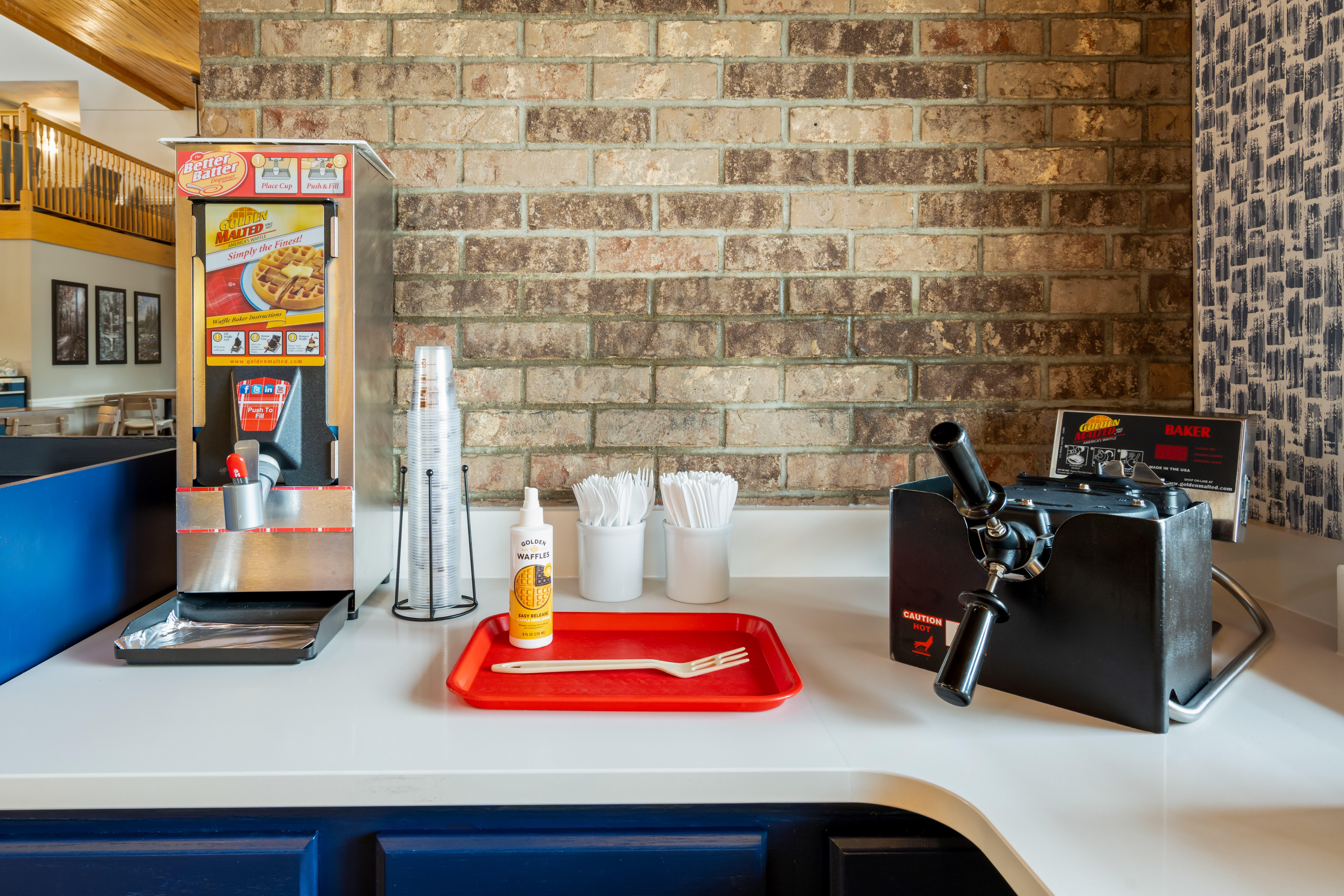 Free breakfast at AmericInn by Wyndham Bismarck in Bismarck, North Dakota