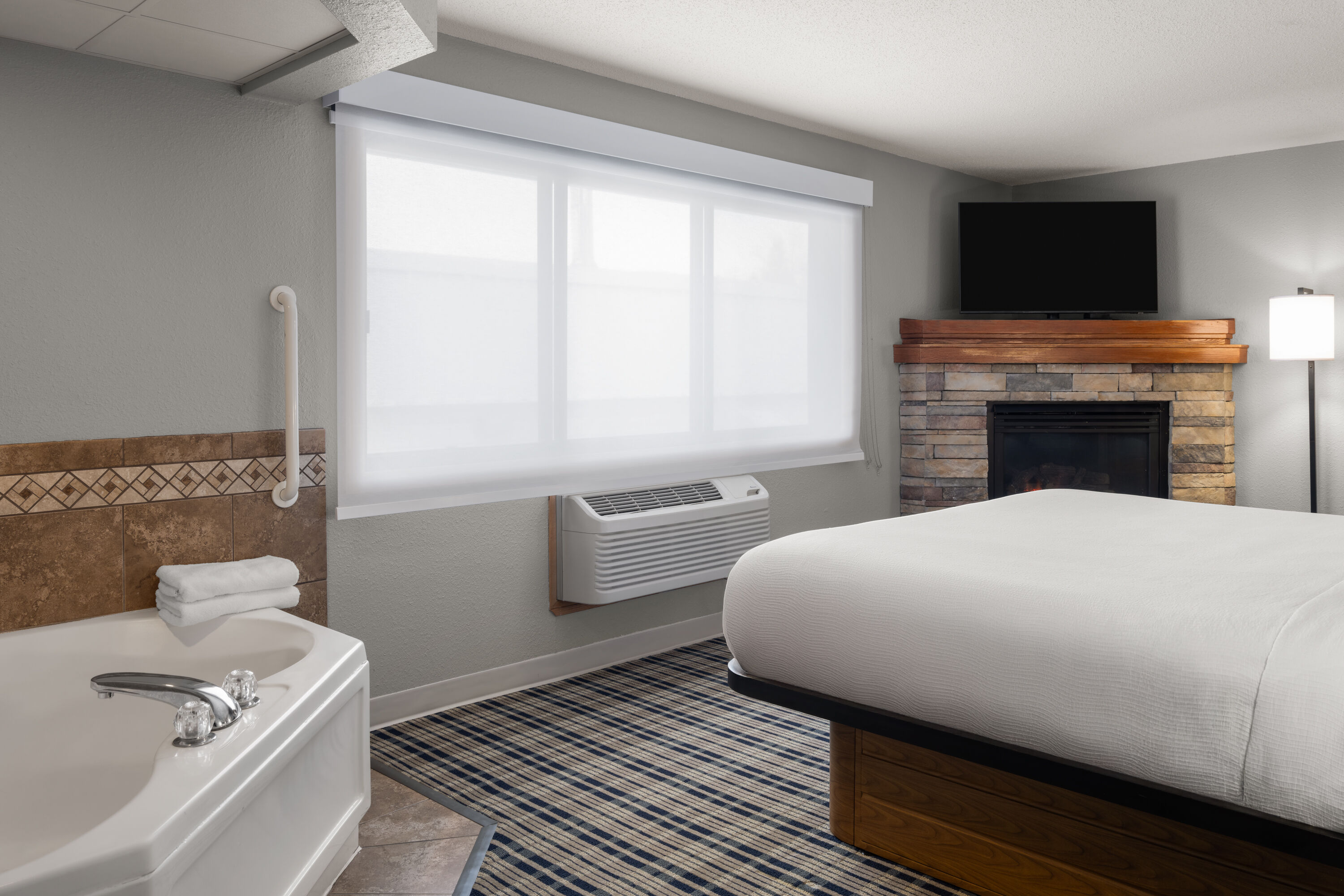 AmericInn by Wyndham Grand Forks hot tub suite in Grand Forks, North Dakota