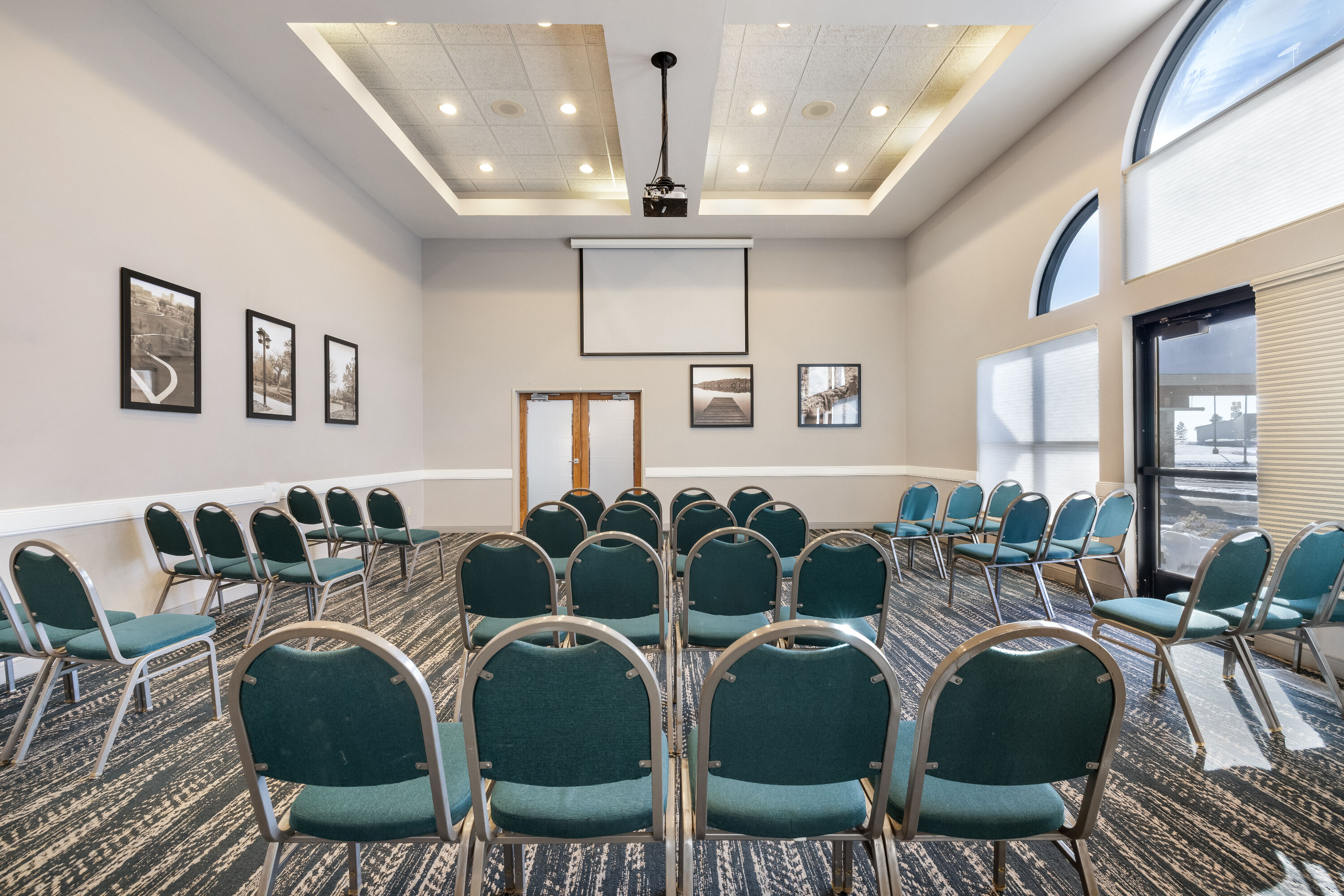 Theatre meeting room at AmericInn by Wyndham Valley City Conference Center in Valley City, North Dakota
