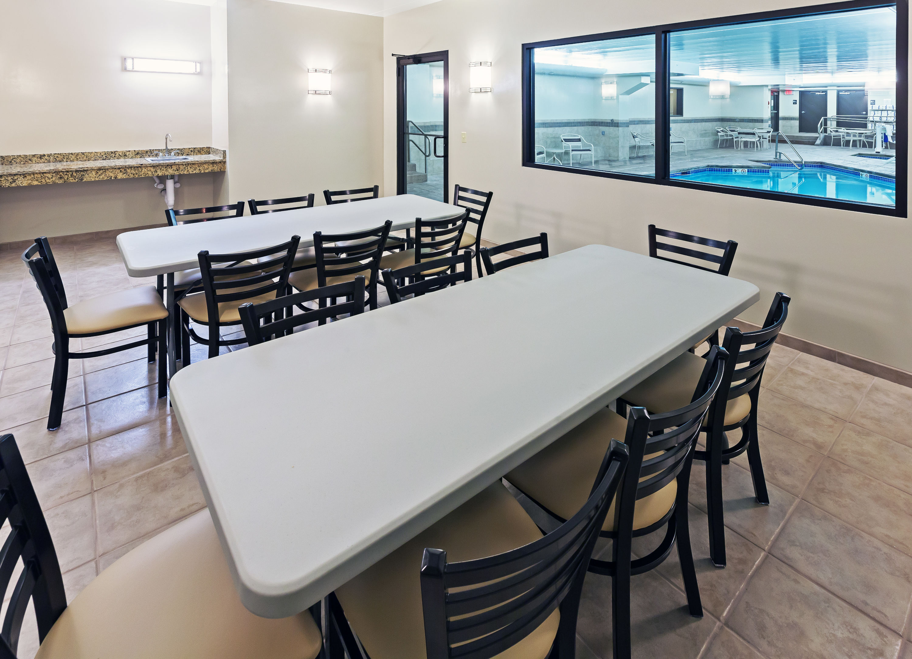 Pool feature at the AmericInn by Wyndham Omaha in Omaha, Nebraska