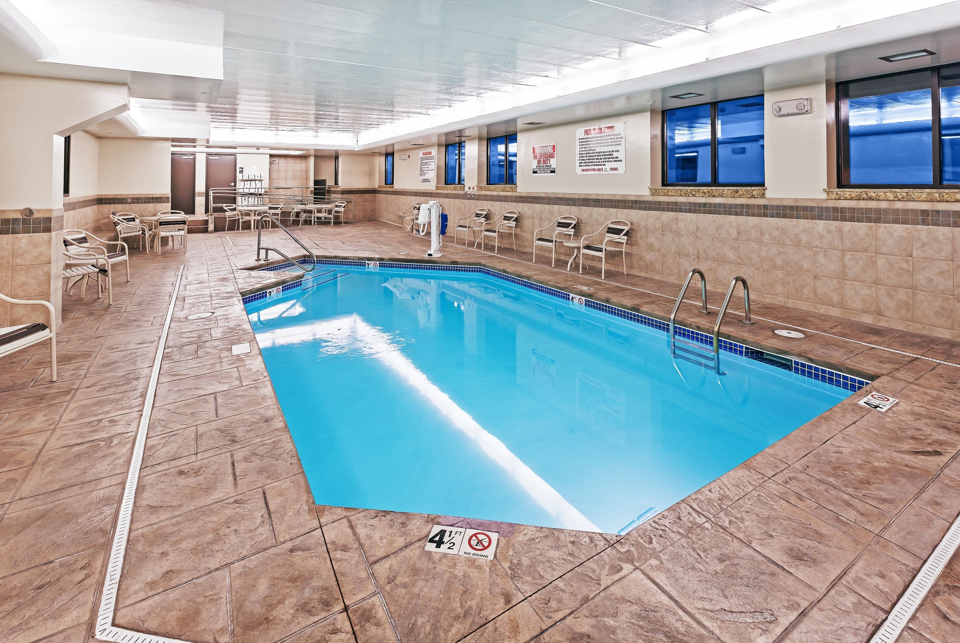 Pool at the AmericInn by Wyndham Omaha in Omaha, Nebraska