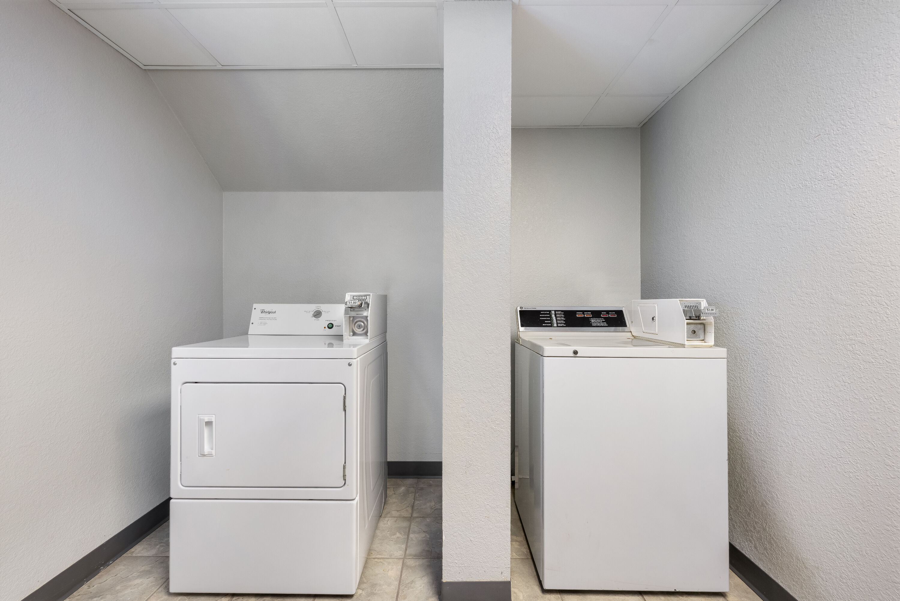 Laundry facilities at AmericInn by Wyndham Aberdeen Event Center in Aberdeen, South Dakota