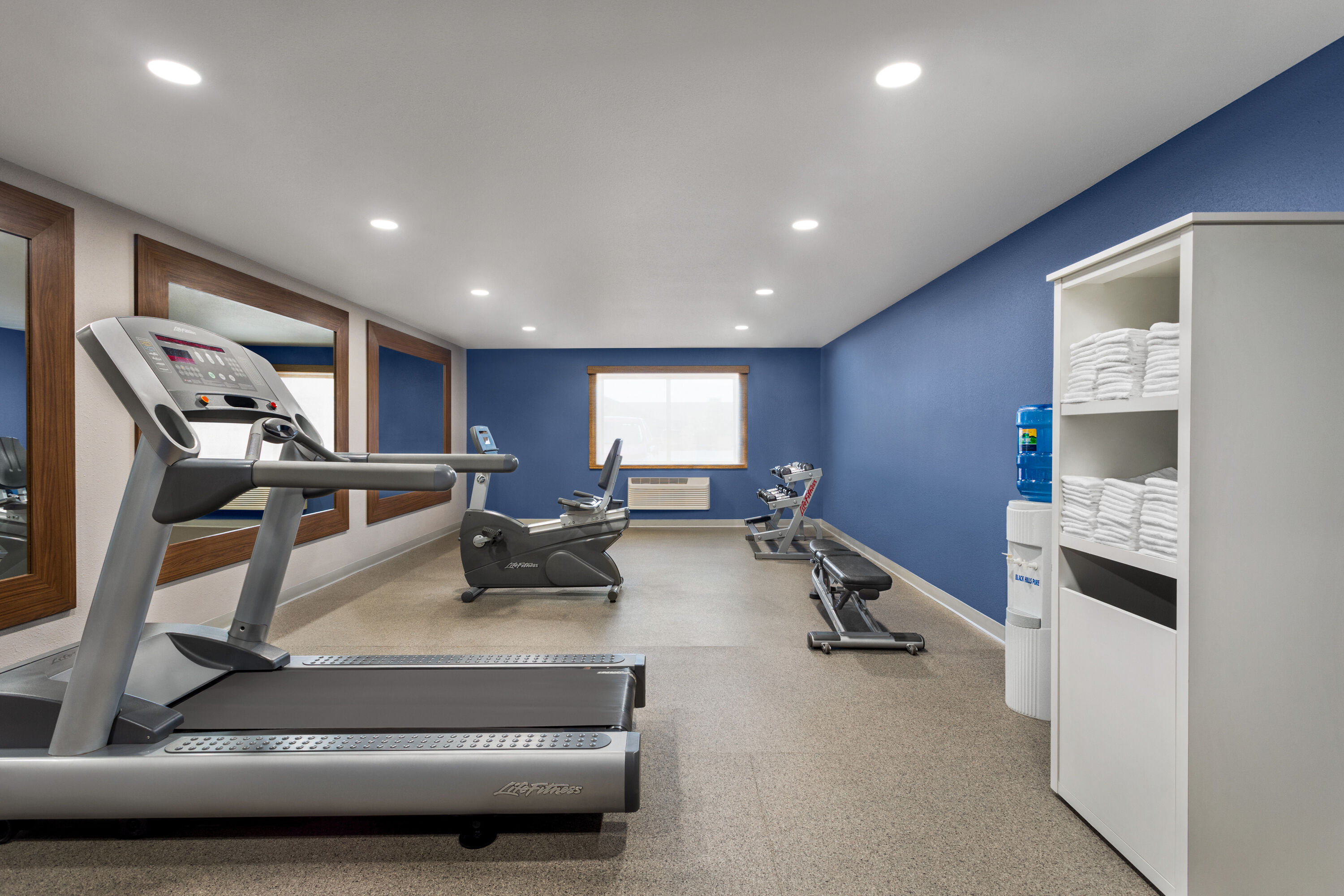 Fitness room at AmericInn by Wyndham Rapid City in Rapid City, South Dakota