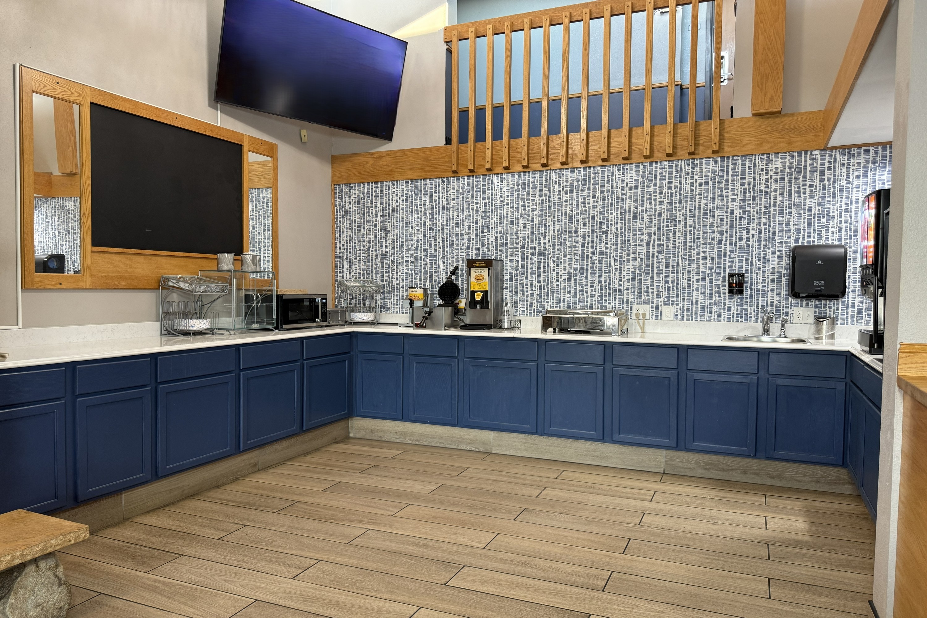 Free breakfast at AmericInn by Wyndham Sioux Falls in Sioux Falls, South Dakota