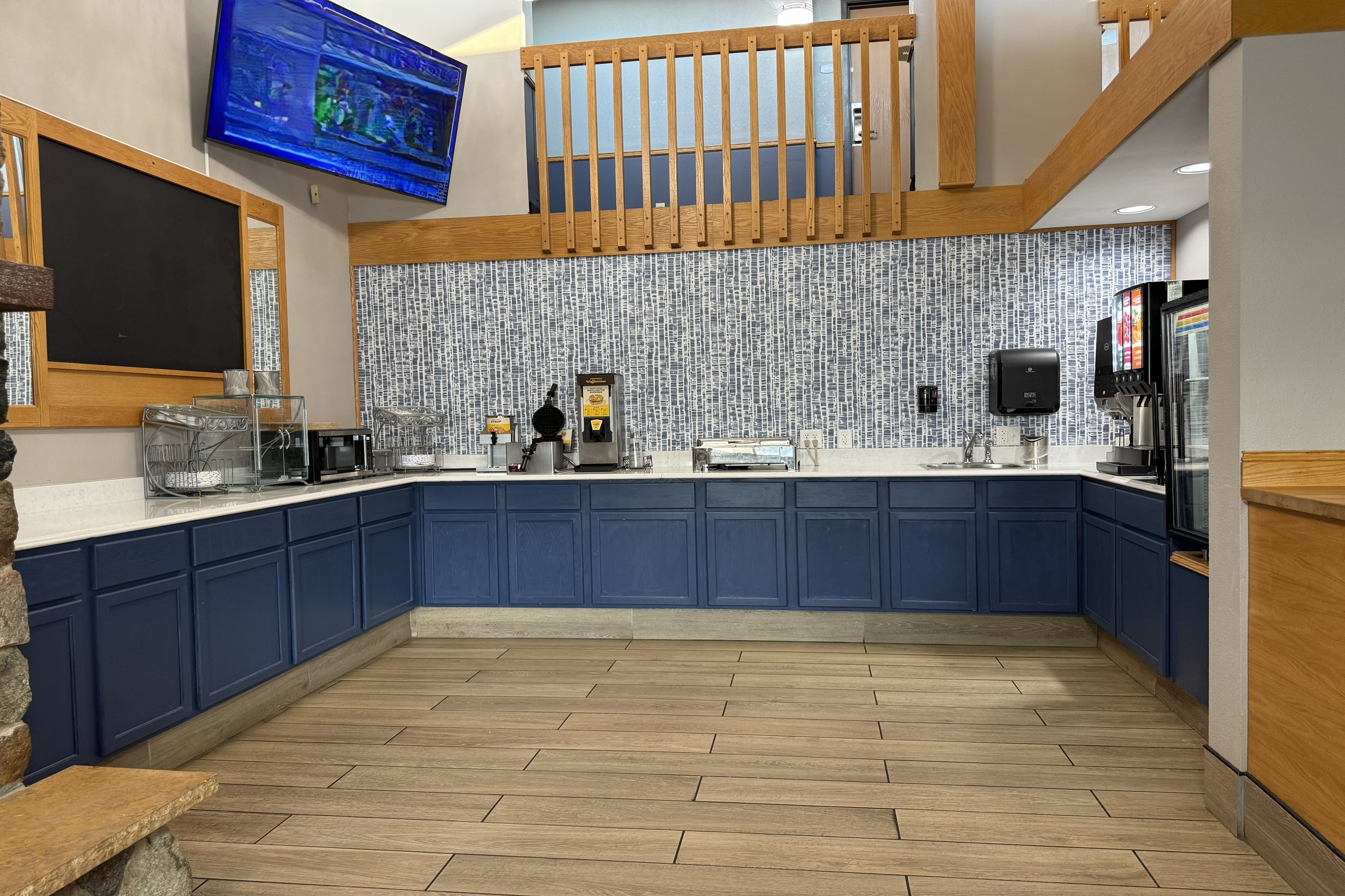 Free breakfast at AmericInn by Wyndham Sioux Falls in Sioux Falls, South Dakota