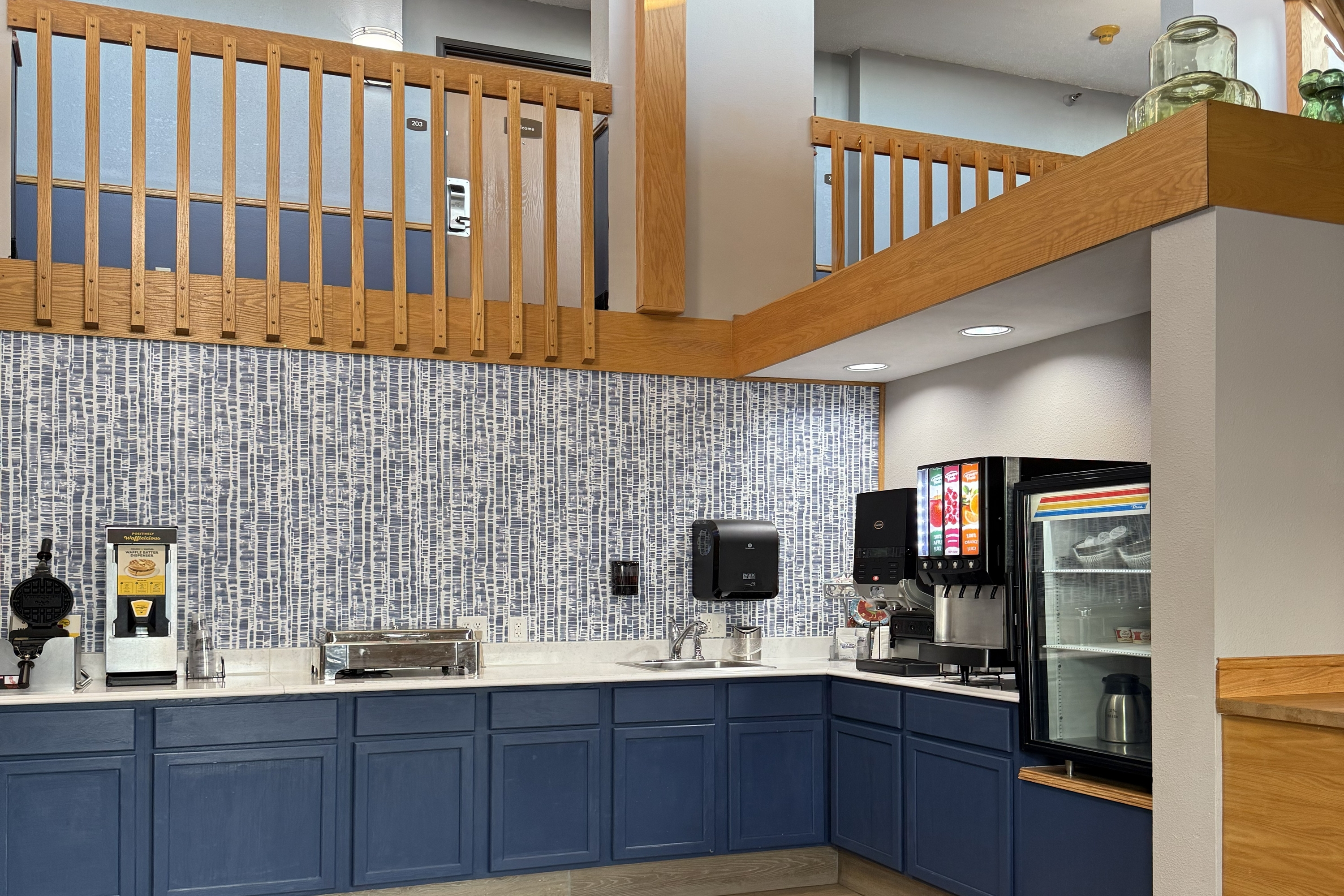 Free breakfast at AmericInn by Wyndham Sioux Falls in Sioux Falls, South Dakota