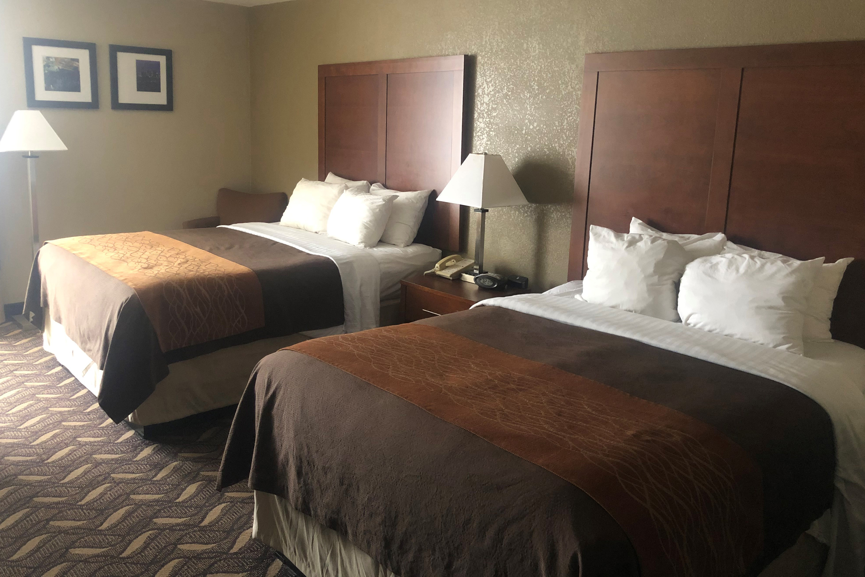 Guest room at the AmericInn by Wyndham Memphis East in Memphis, Tennessee