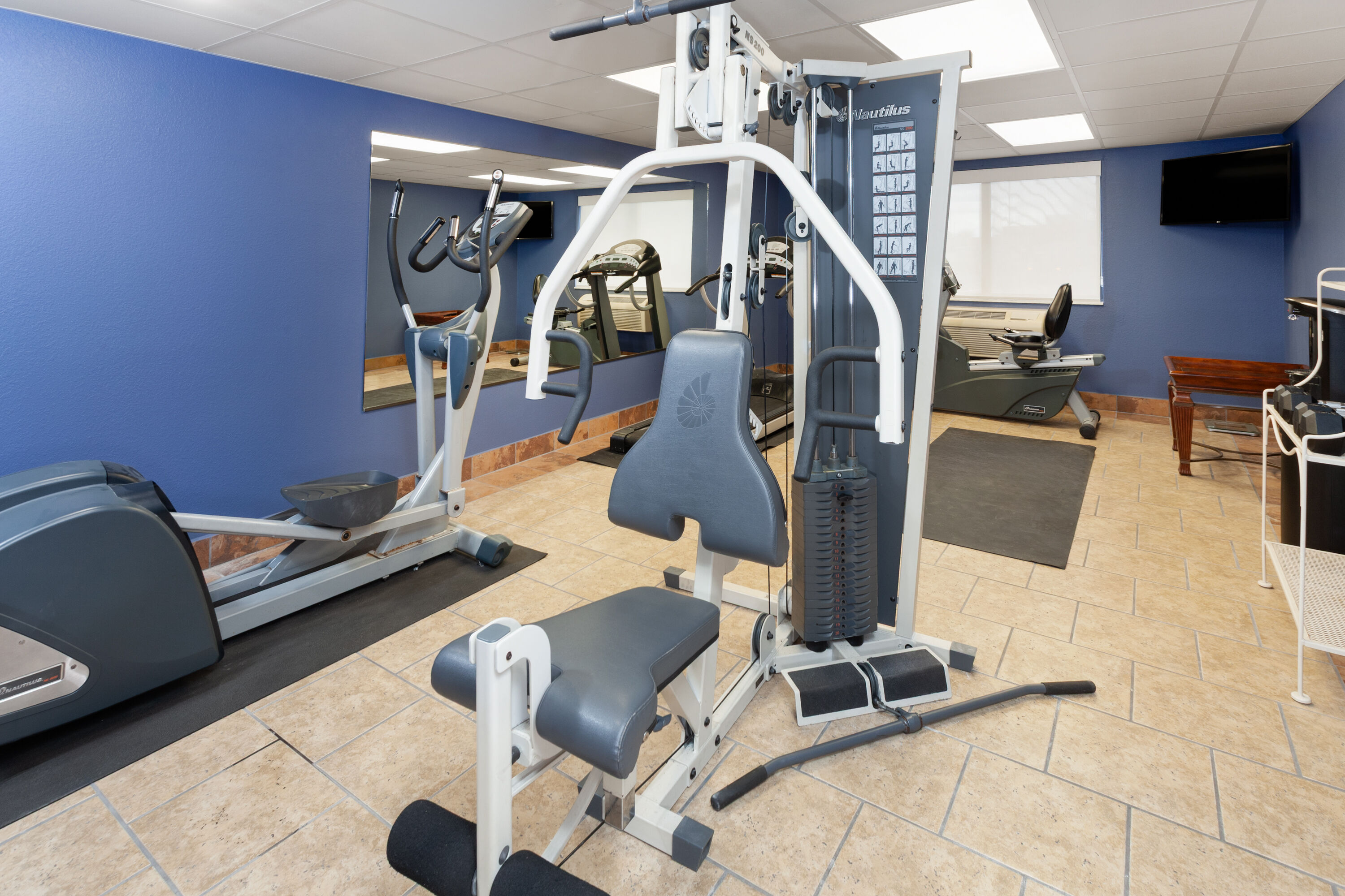 Fitness room at AmericInn by Wyndham Appleton North/Little Chute in Appleton, Wisconsin