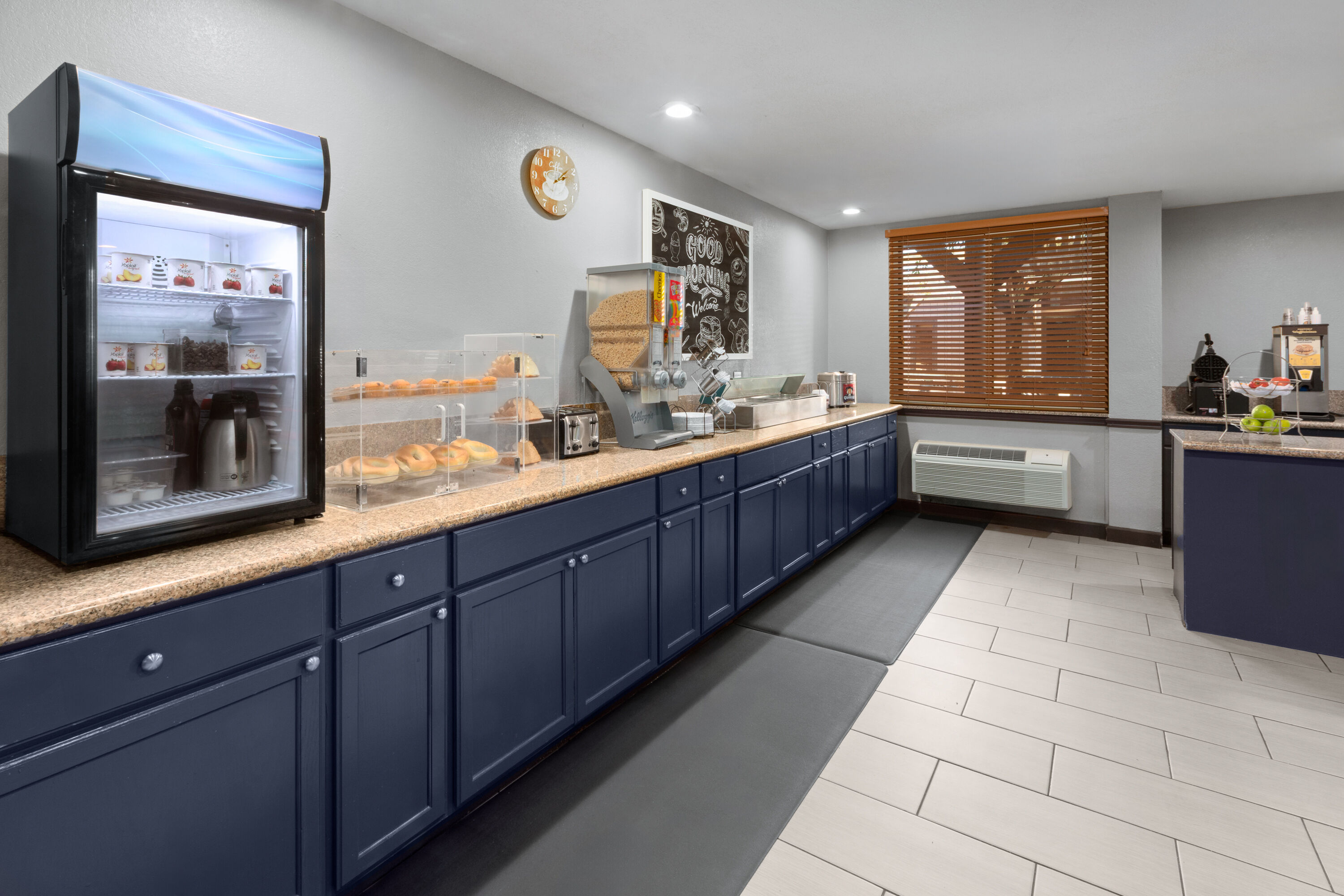 Free breakfast at AmericInn by Wyndham Appleton Downtown in Appleton, Wisconsin
