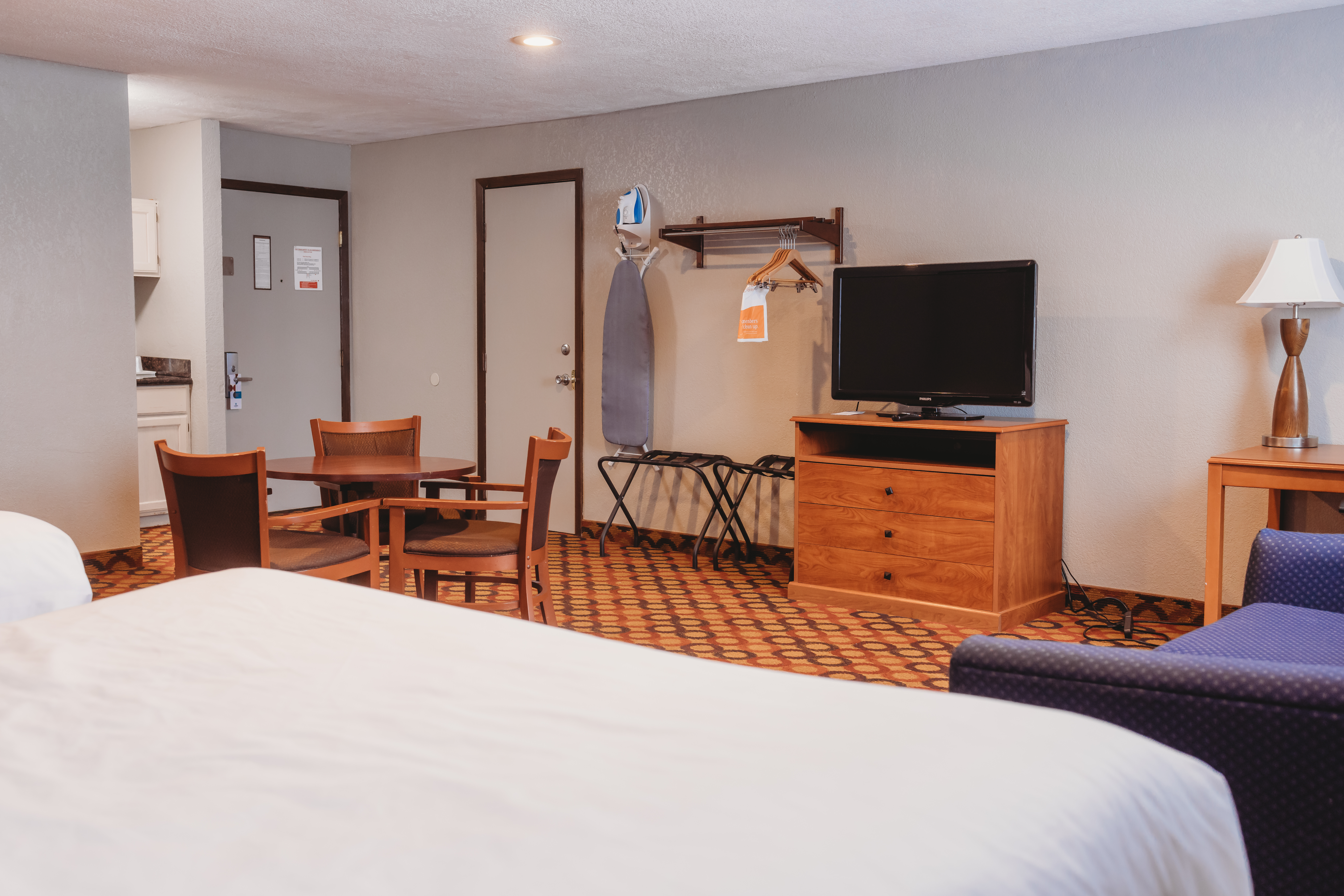 Guest room at the AmericInn by Wyndham Appleton Downtown in Appleton, Wisconsin