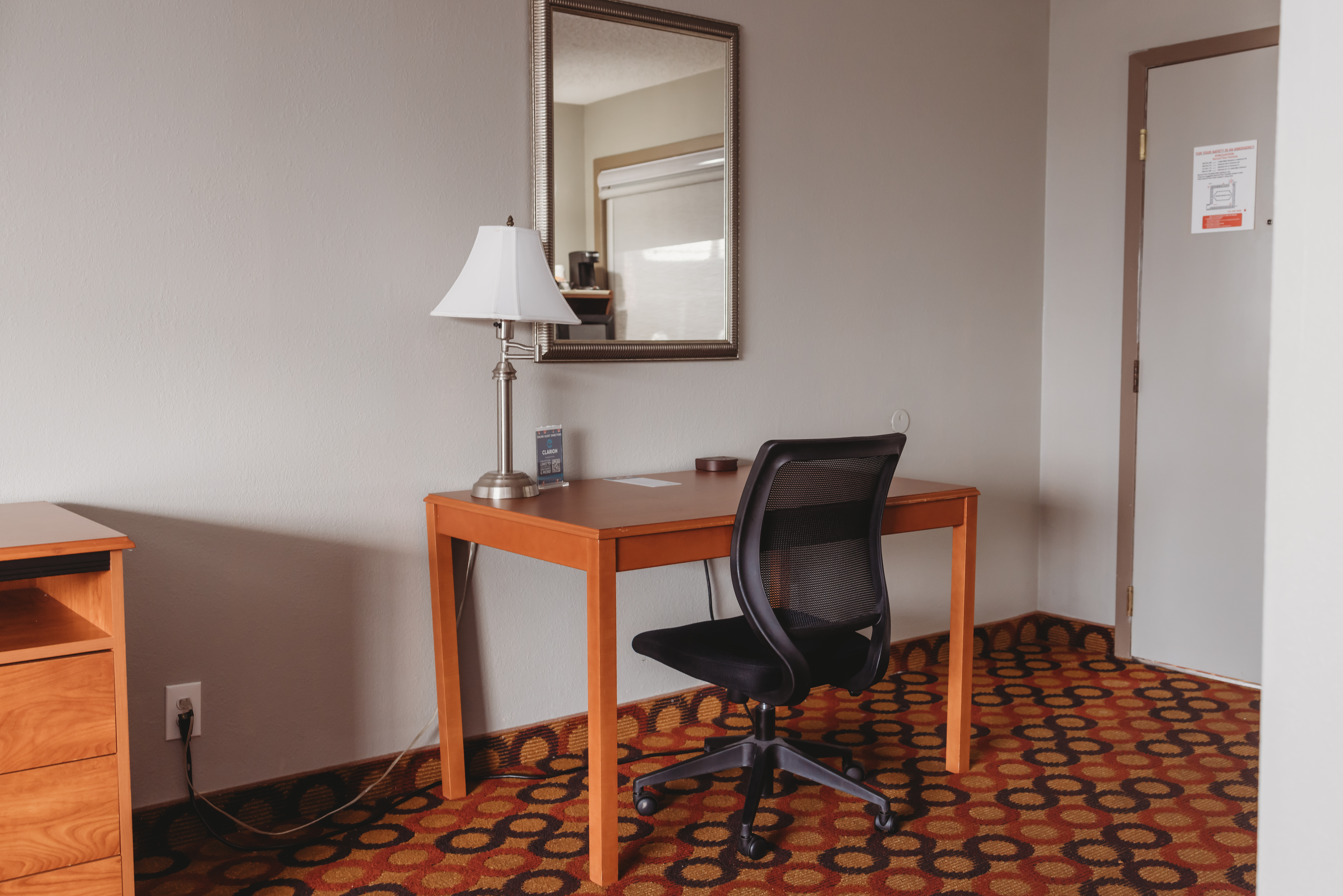 Guest room at the AmericInn by Wyndham Appleton Downtown in Appleton, Wisconsin