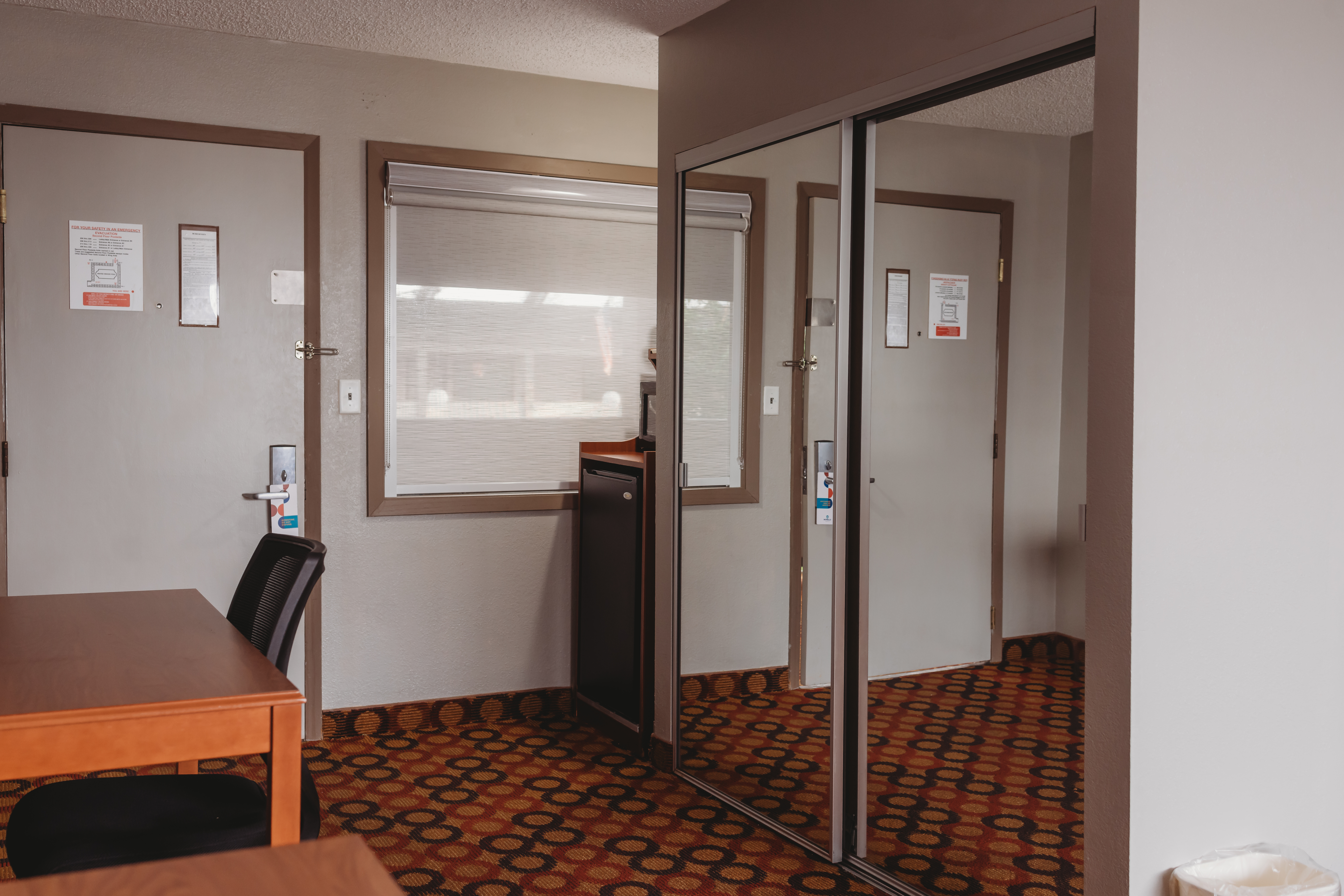 Guest room at the AmericInn by Wyndham Appleton Downtown in Appleton, Wisconsin