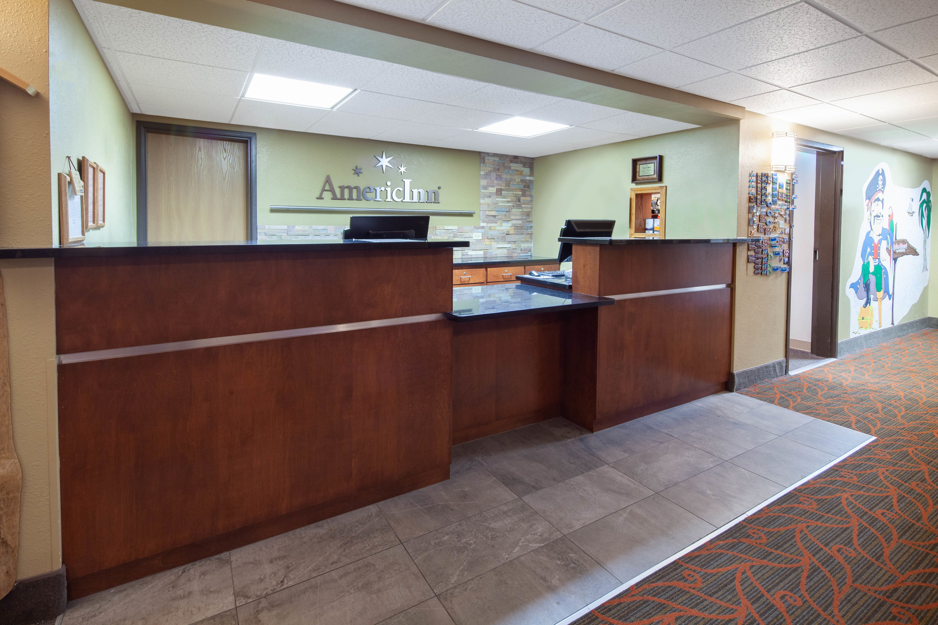 AmericInn by Wyndham Ashland reception in Ashland, Wisconsin