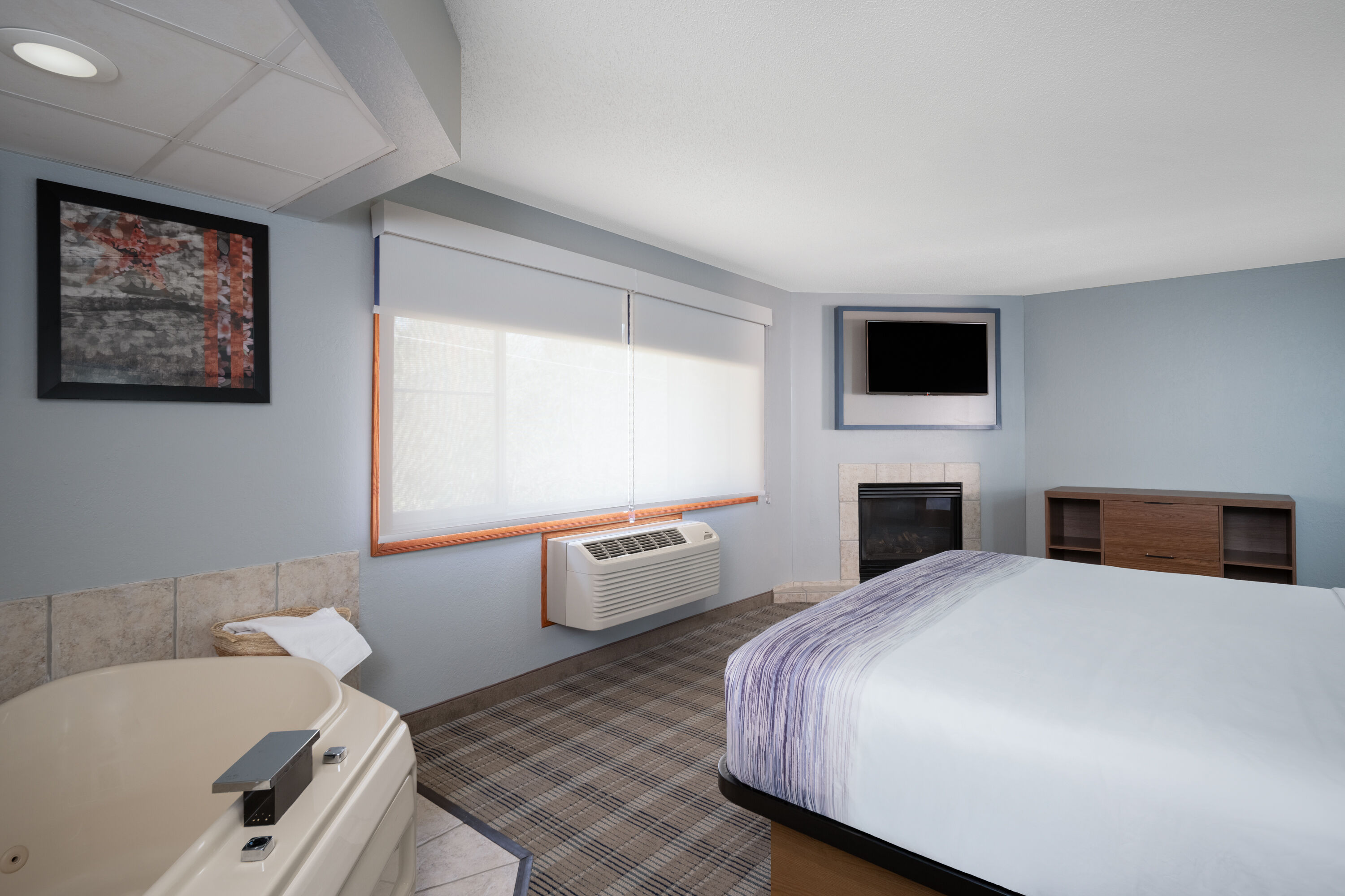 AmericInn by Wyndham Baldwin hot tub suite in Baldwin, Wisconsin
