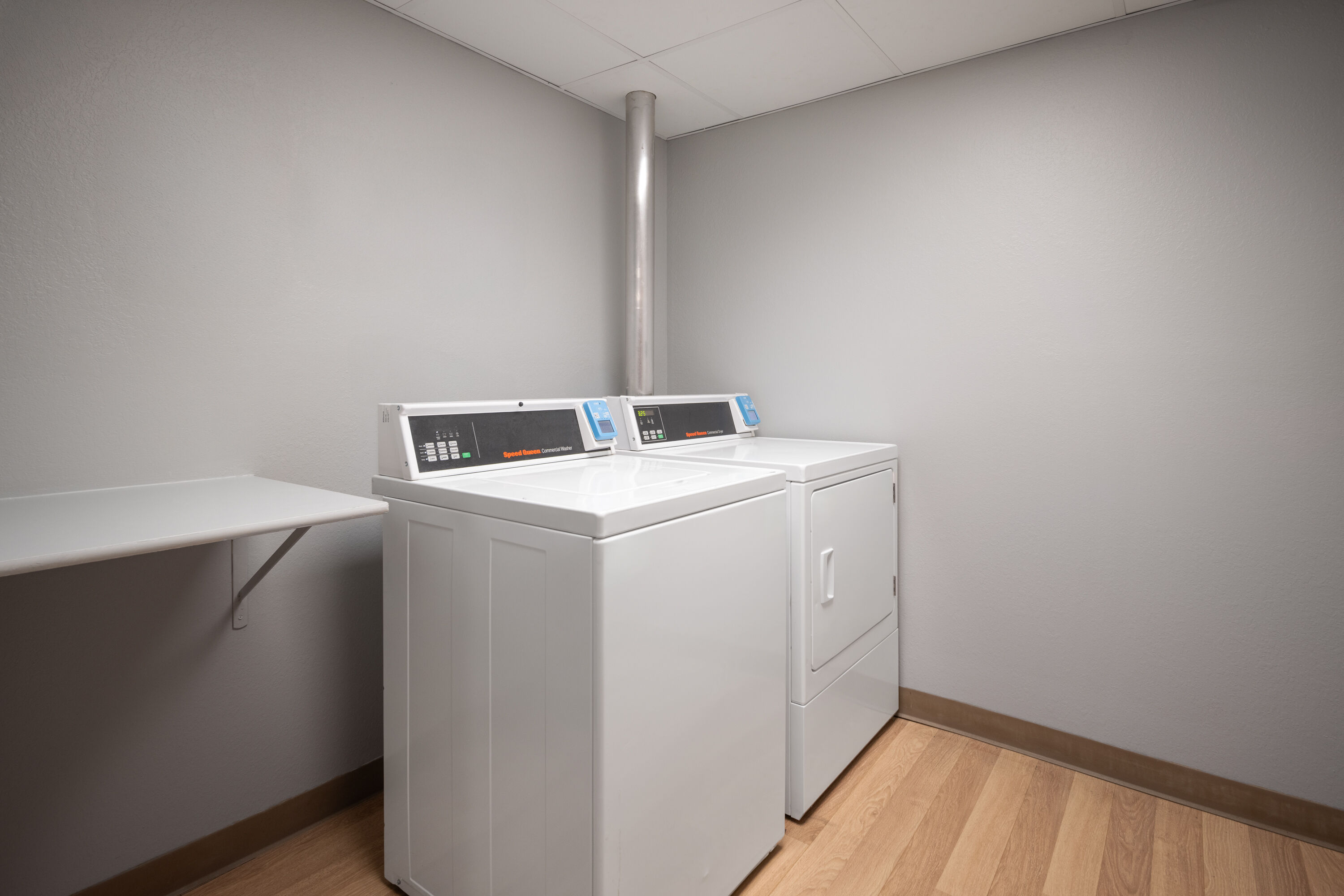 Laundry facilities at AmericInn by Wyndham Baldwin in Baldwin, Wisconsin