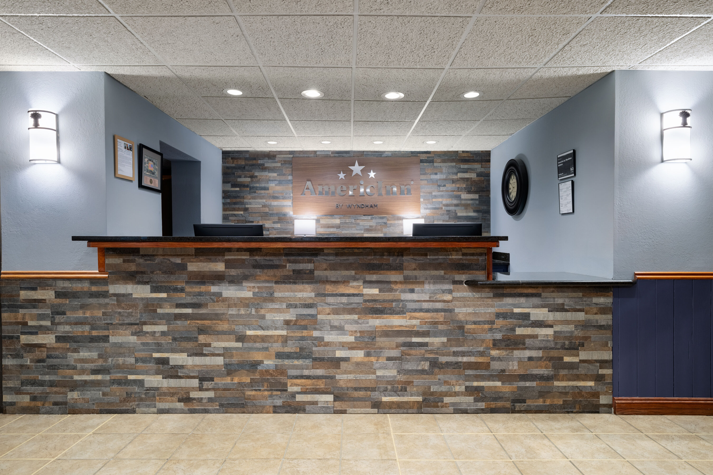 AmericInn by Wyndham Baldwin reception in Baldwin, Wisconsin