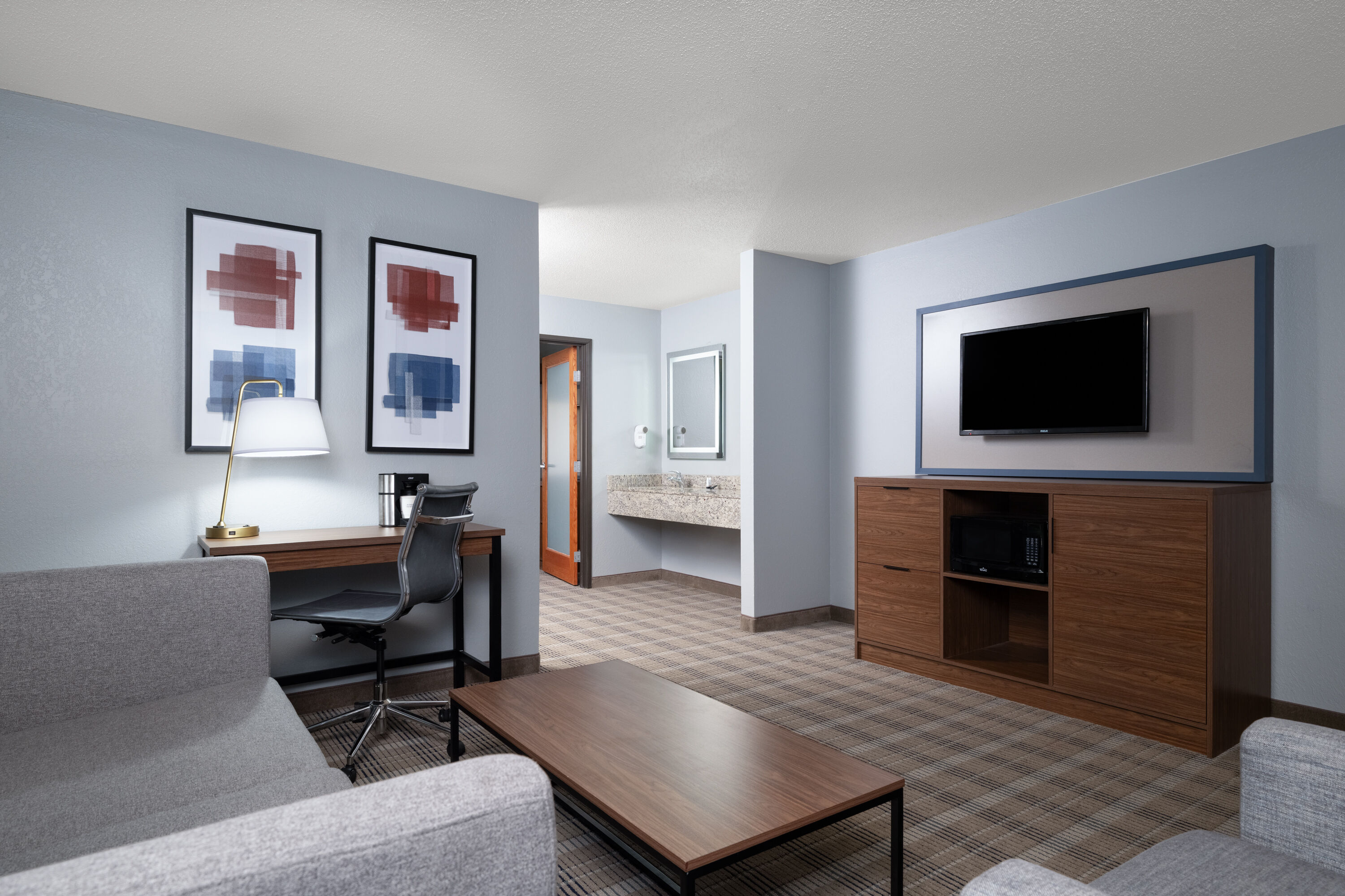 AmericInn by Wyndham Baldwin suite in Baldwin, Wisconsin