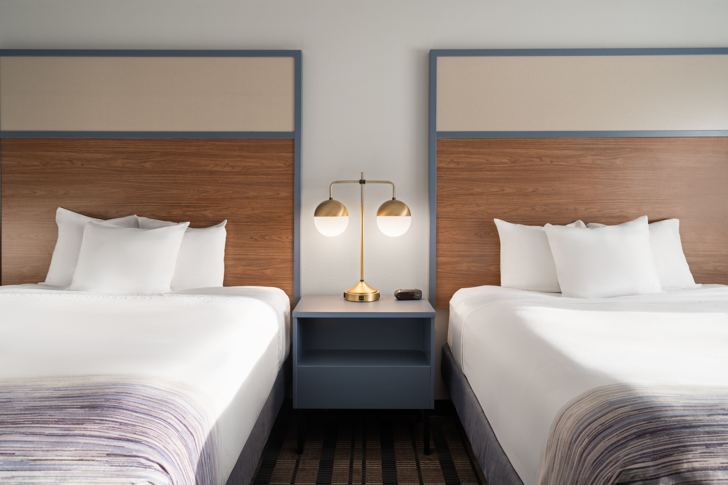 Guest room at the AmericInn by Wyndham Beaver Dam in Beaver Dam, Wisconsin