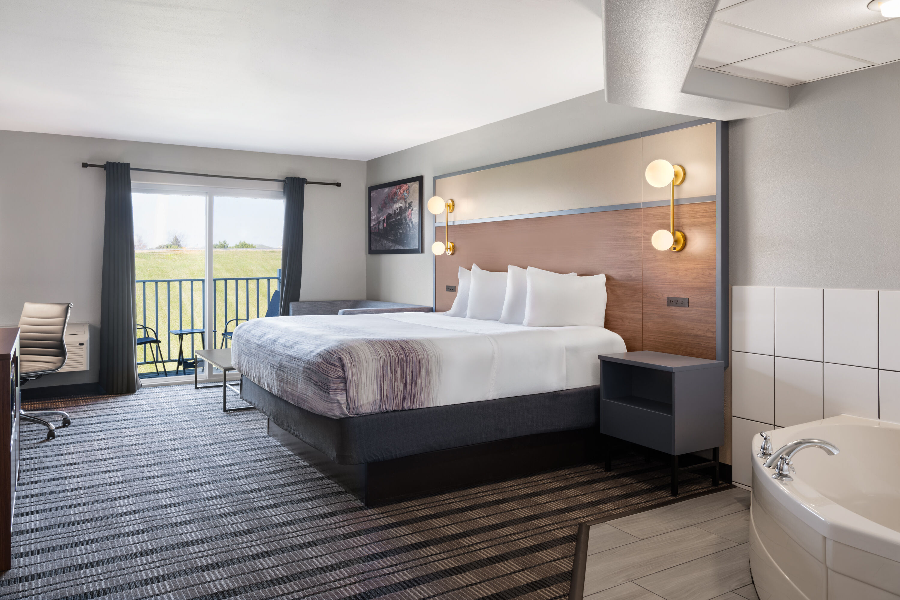 AmericInn by Wyndham Beaver Dam hot tub suite in Beaver Dam, Wisconsin