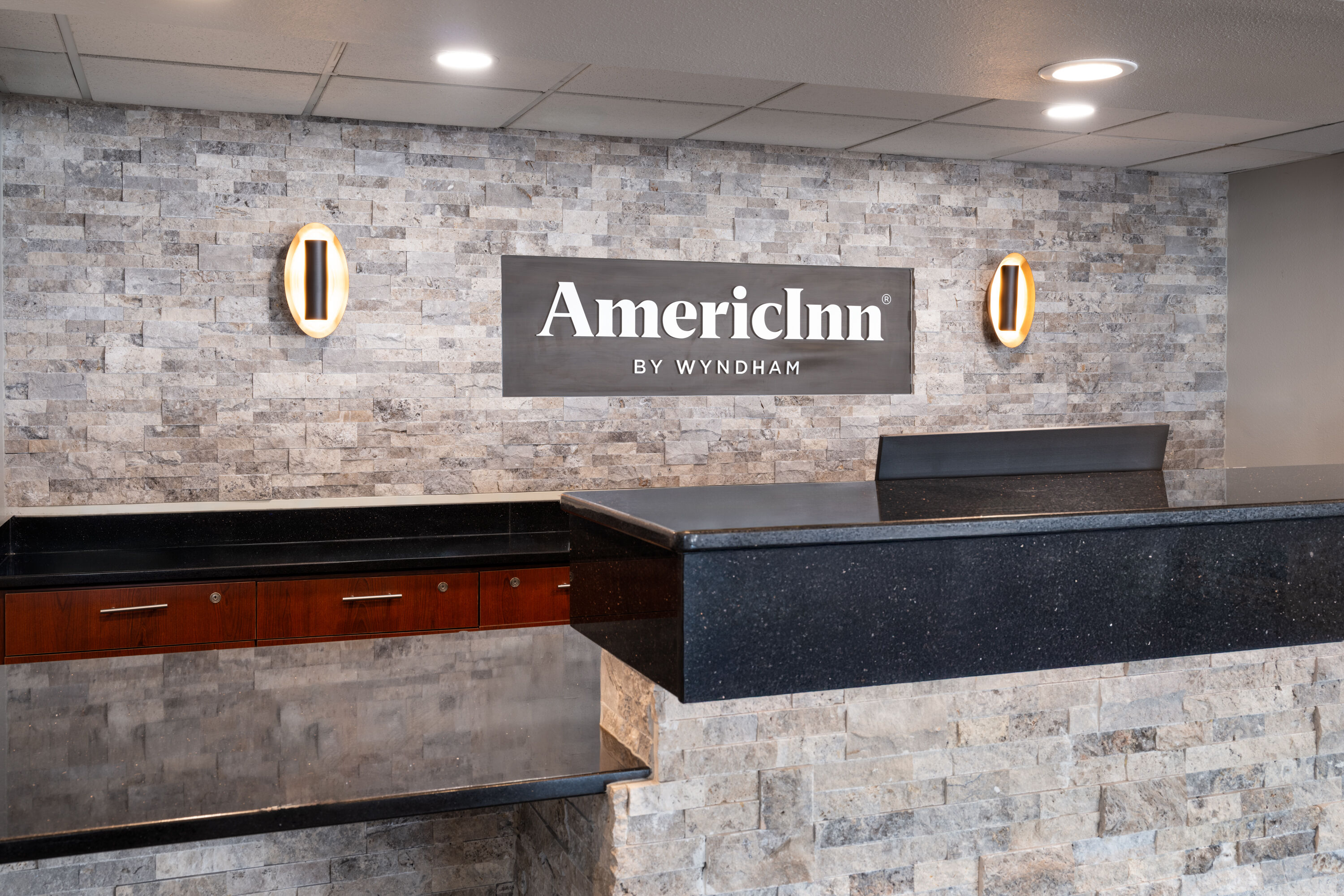AmericInn by Wyndham Beaver Dam reception in Beaver Dam, Wisconsin