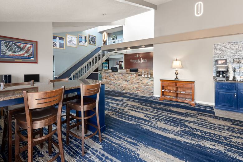 Americinn By Wyndham Chippewa Falls Hotels Wi 54729 Americinn By Wyndham Chippewa Falls Hotel Lobby In Wisconsin
