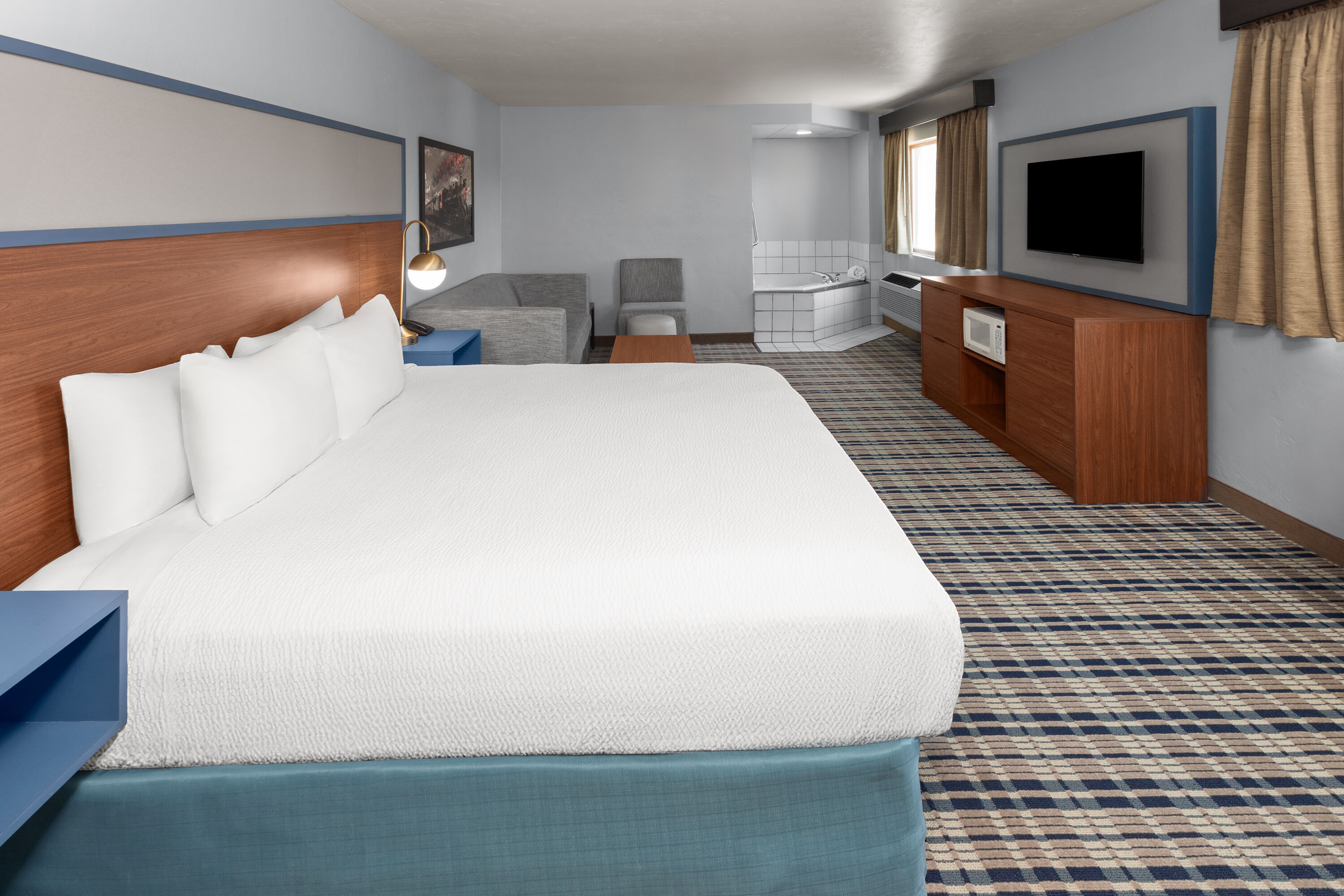 AmericInn by Wyndham Green Bay West hot tub suite in Green Bay, Wisconsin