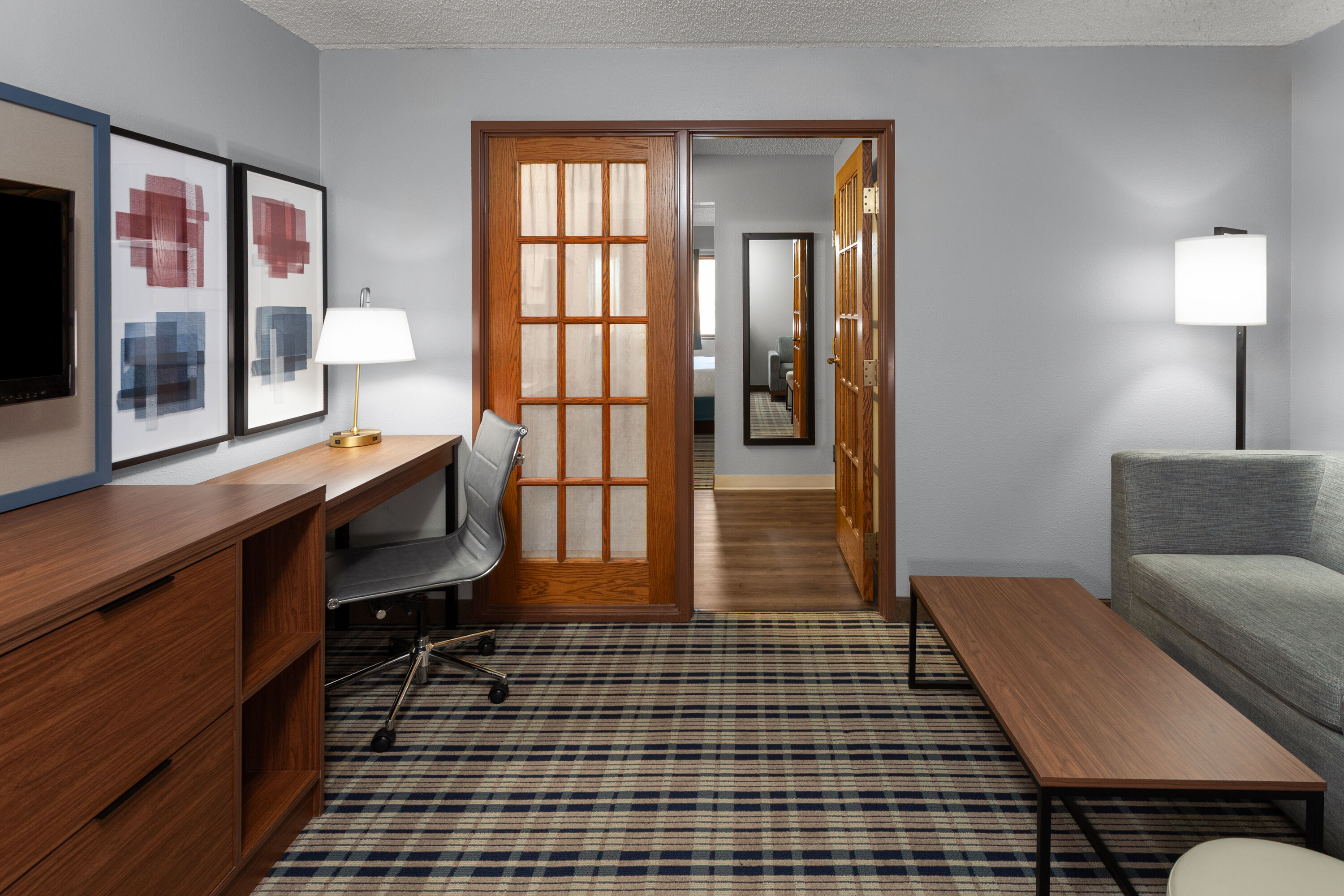 AmericInn by Wyndham Green Bay West suite in Green Bay, Wisconsin