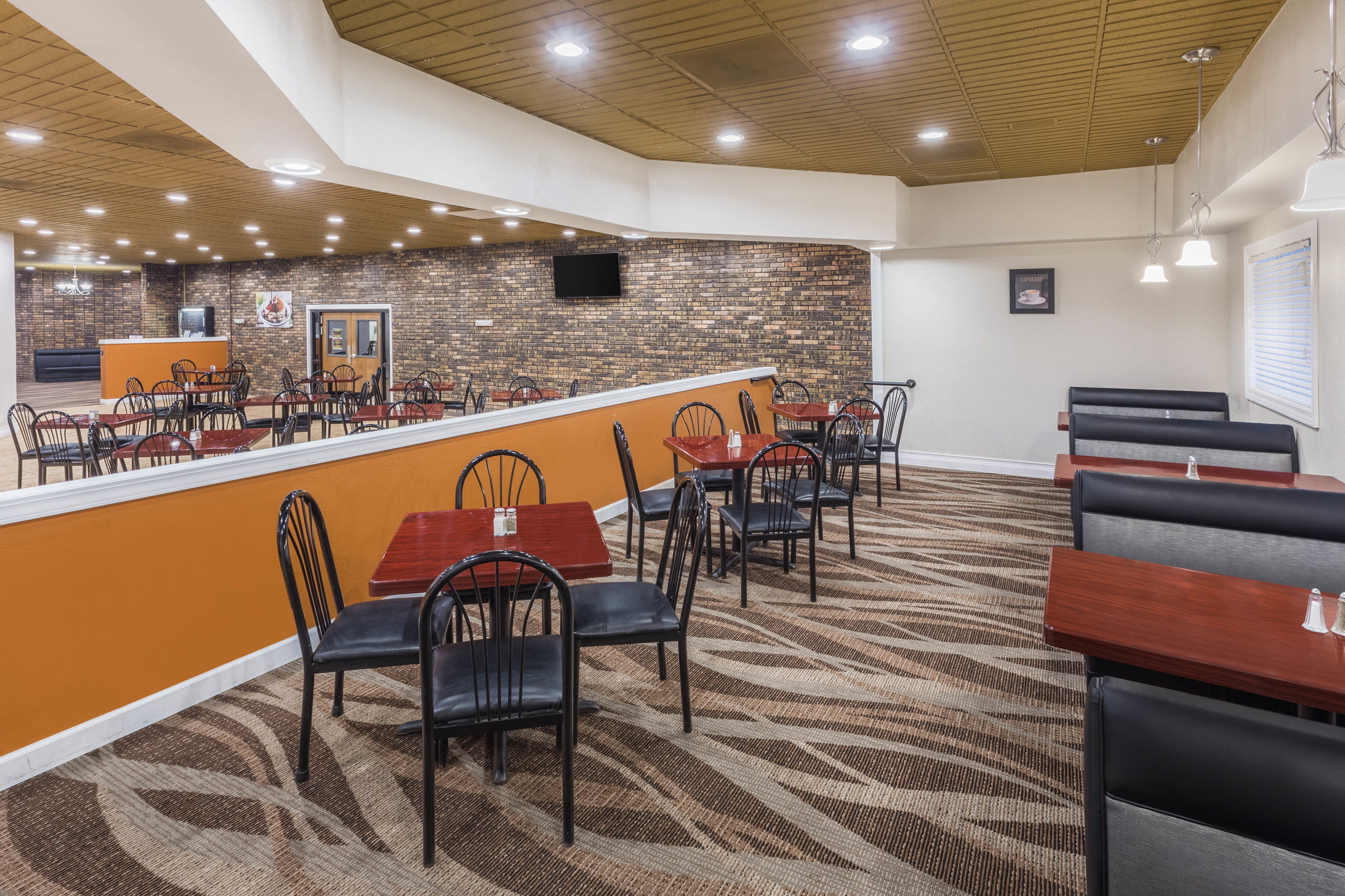 Free breakfast at AmericInn by Wyndham Janesville in Janesville, Wisconsin