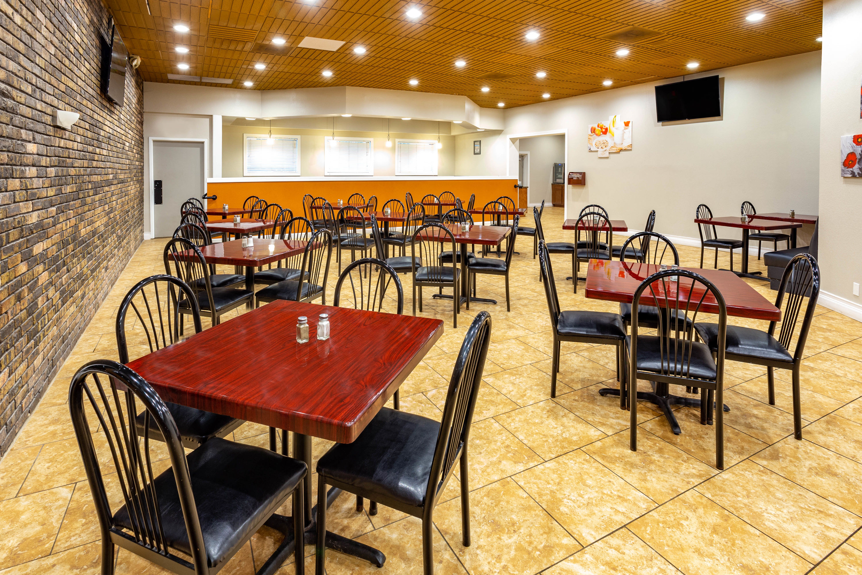 Free breakfast at AmericInn by Wyndham Janesville in Janesville, Wisconsin