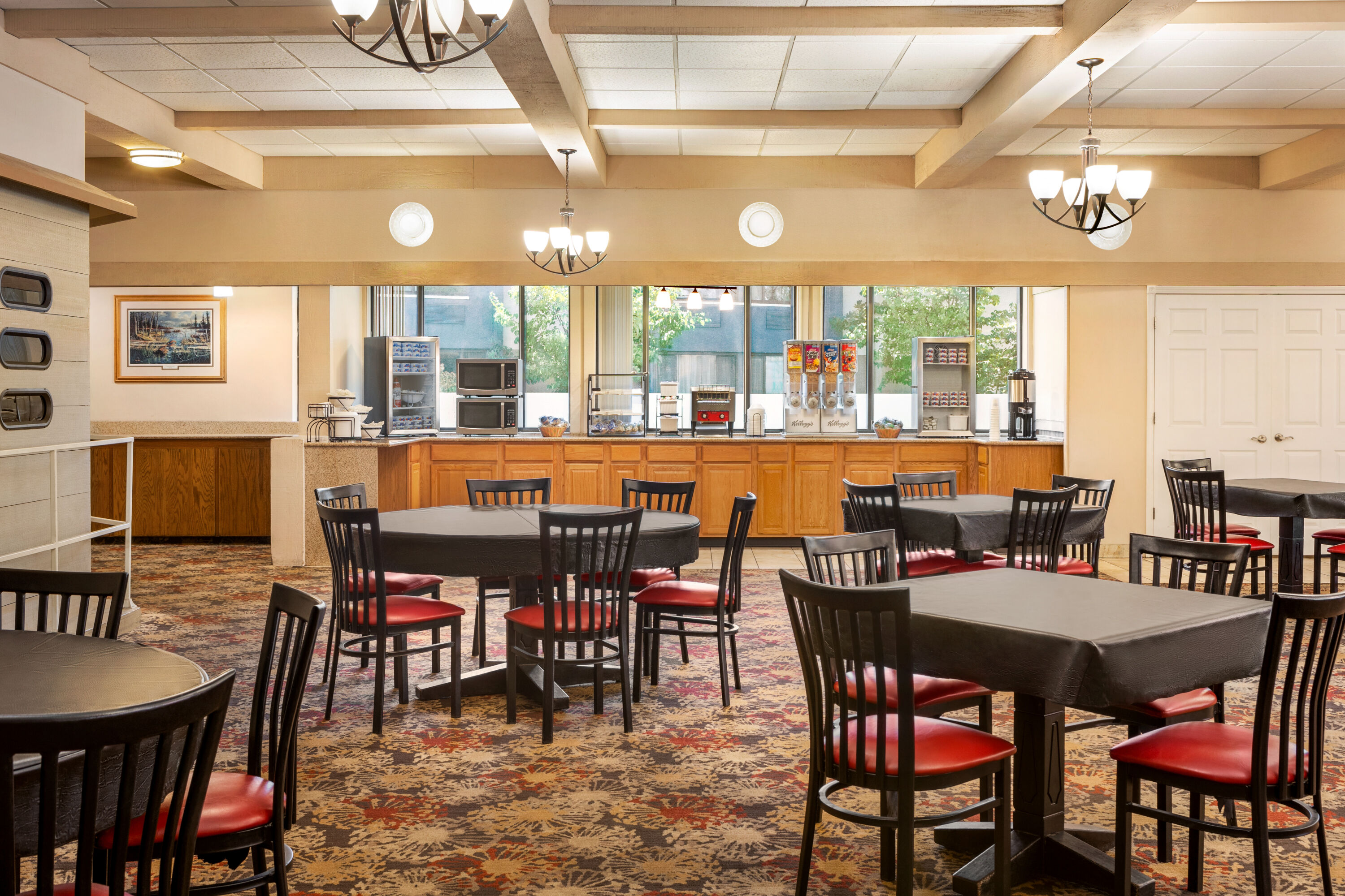 Free breakfast at AmericInn by Wyndham La Crosse Riverfront Conference Center in La Crosse, Wisconsin