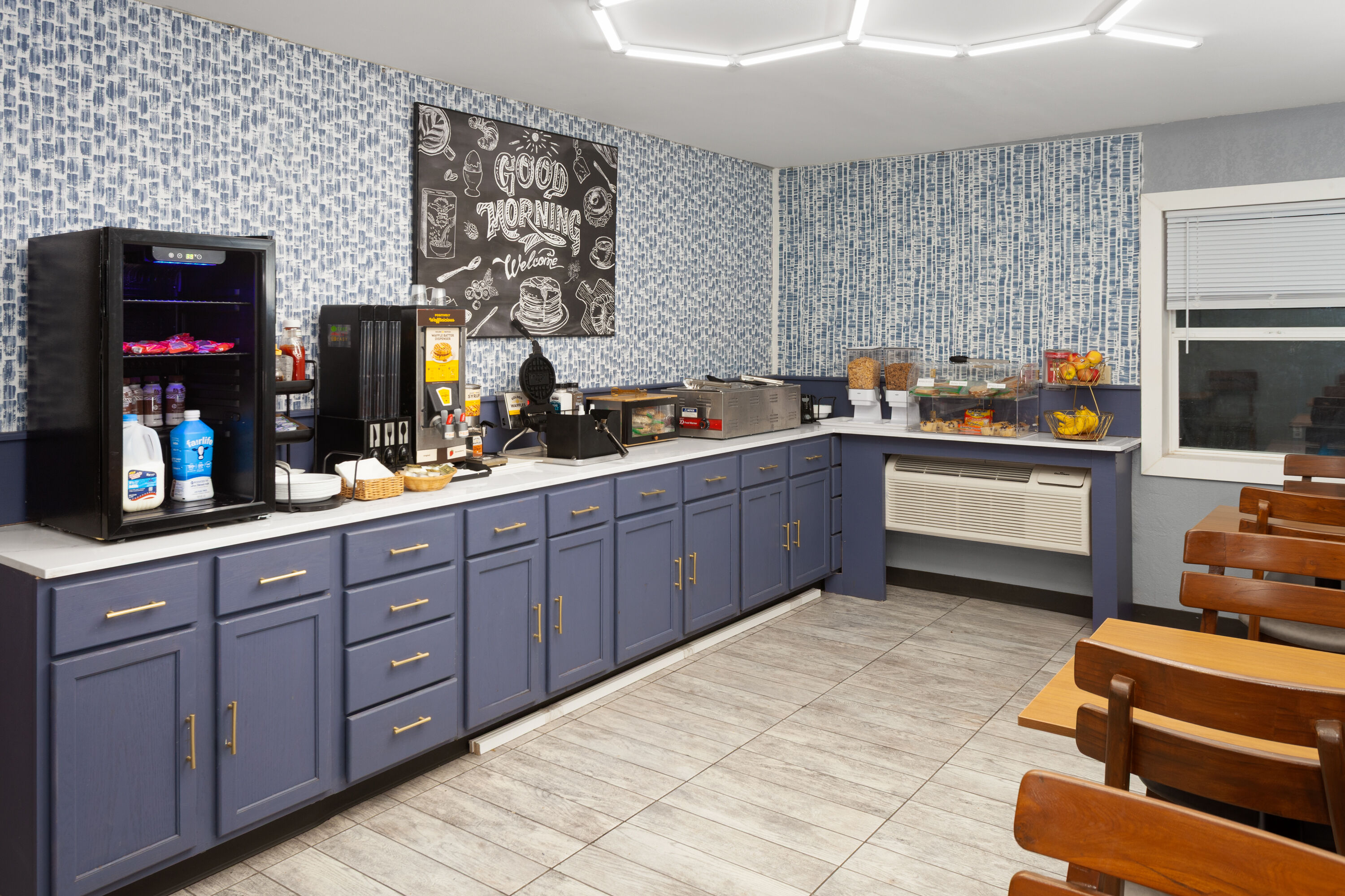 Free breakfast at AmericInn by Wyndham Lake Mills in Lake Mills, Wisconsin