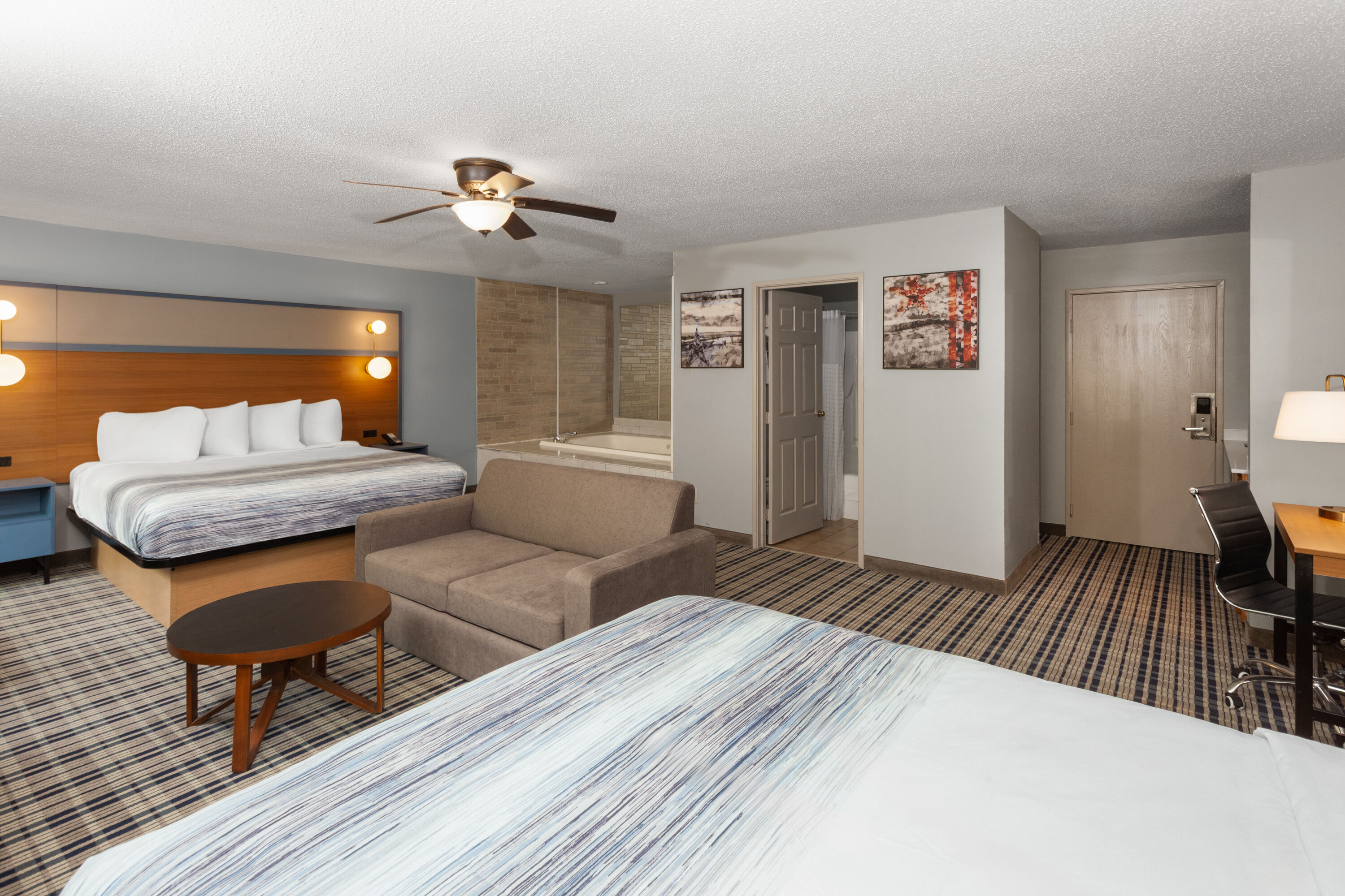 AmericInn by Wyndham Lake Mills hot tub suite in Lake Mills, Wisconsin