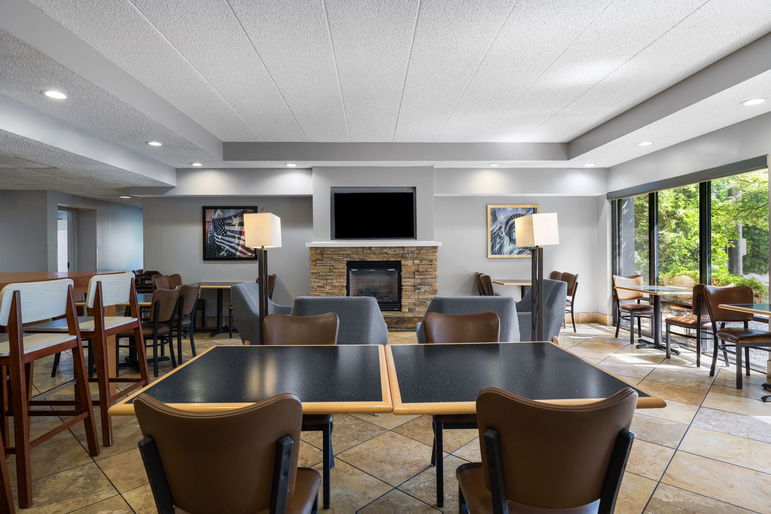 Free breakfast at AmericInn by Wyndham Madison West in Madison, Wisconsin