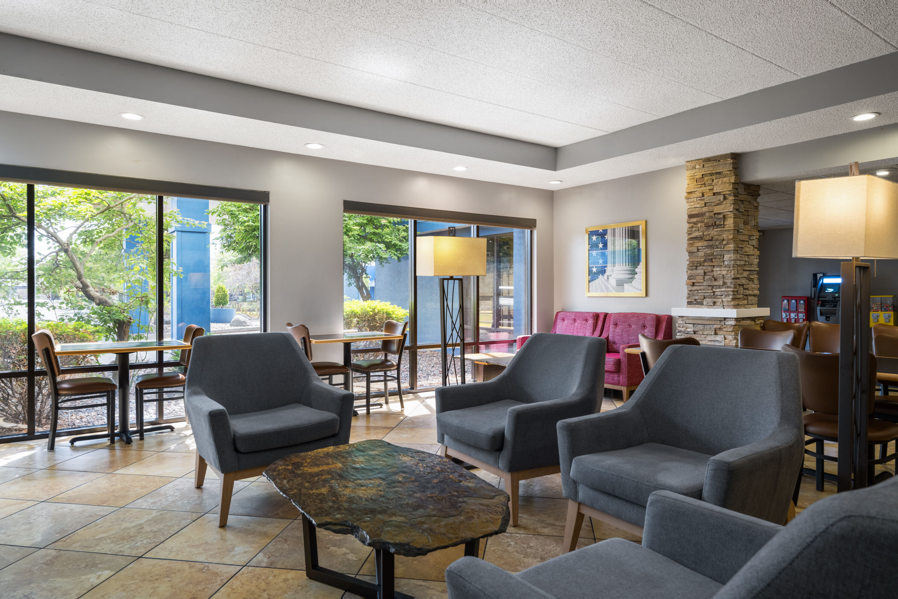 Free breakfast at AmericInn by Wyndham Madison West in Madison, Wisconsin