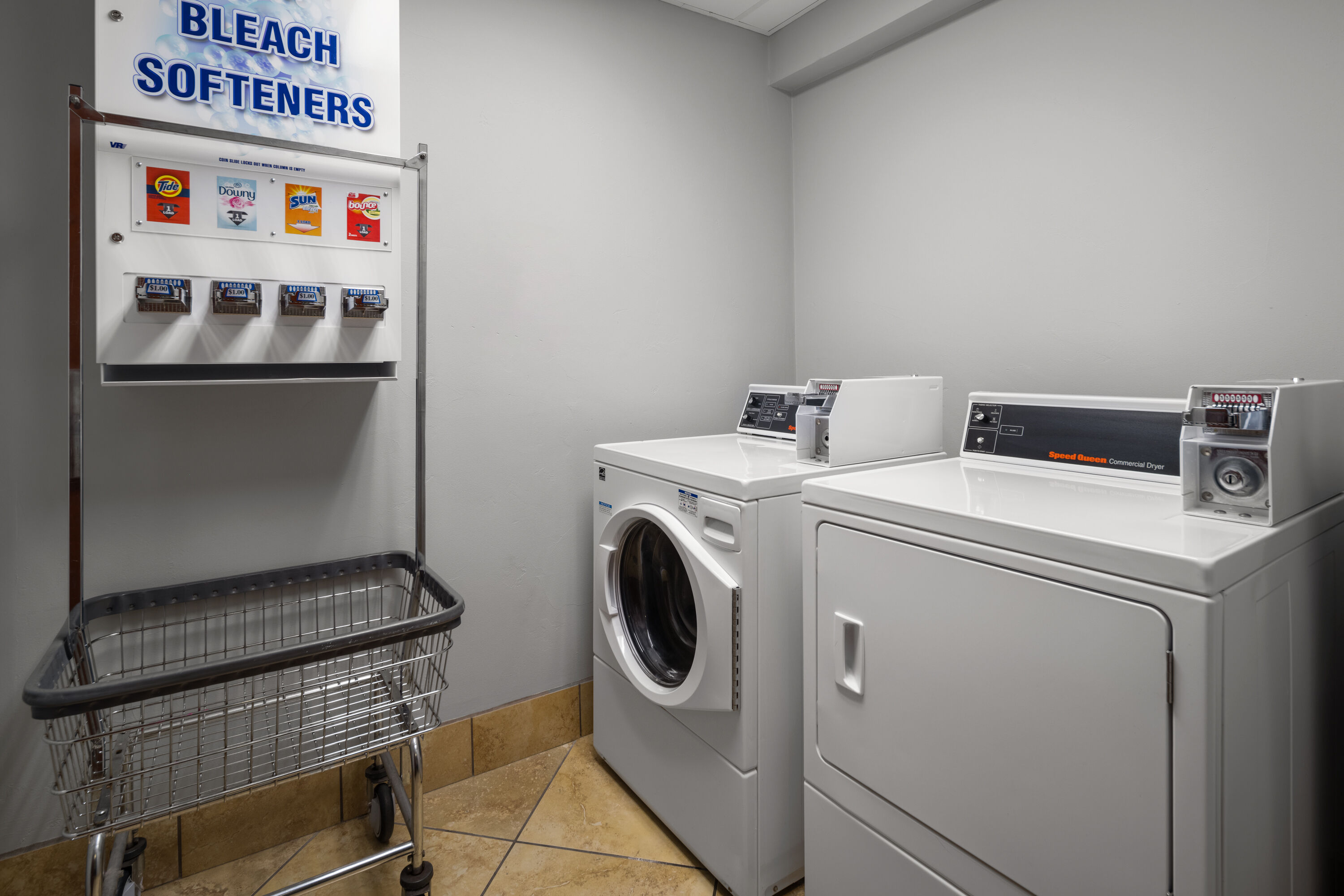 Laundry facilities at AmericInn by Wyndham Madison West in Madison, Wisconsin
