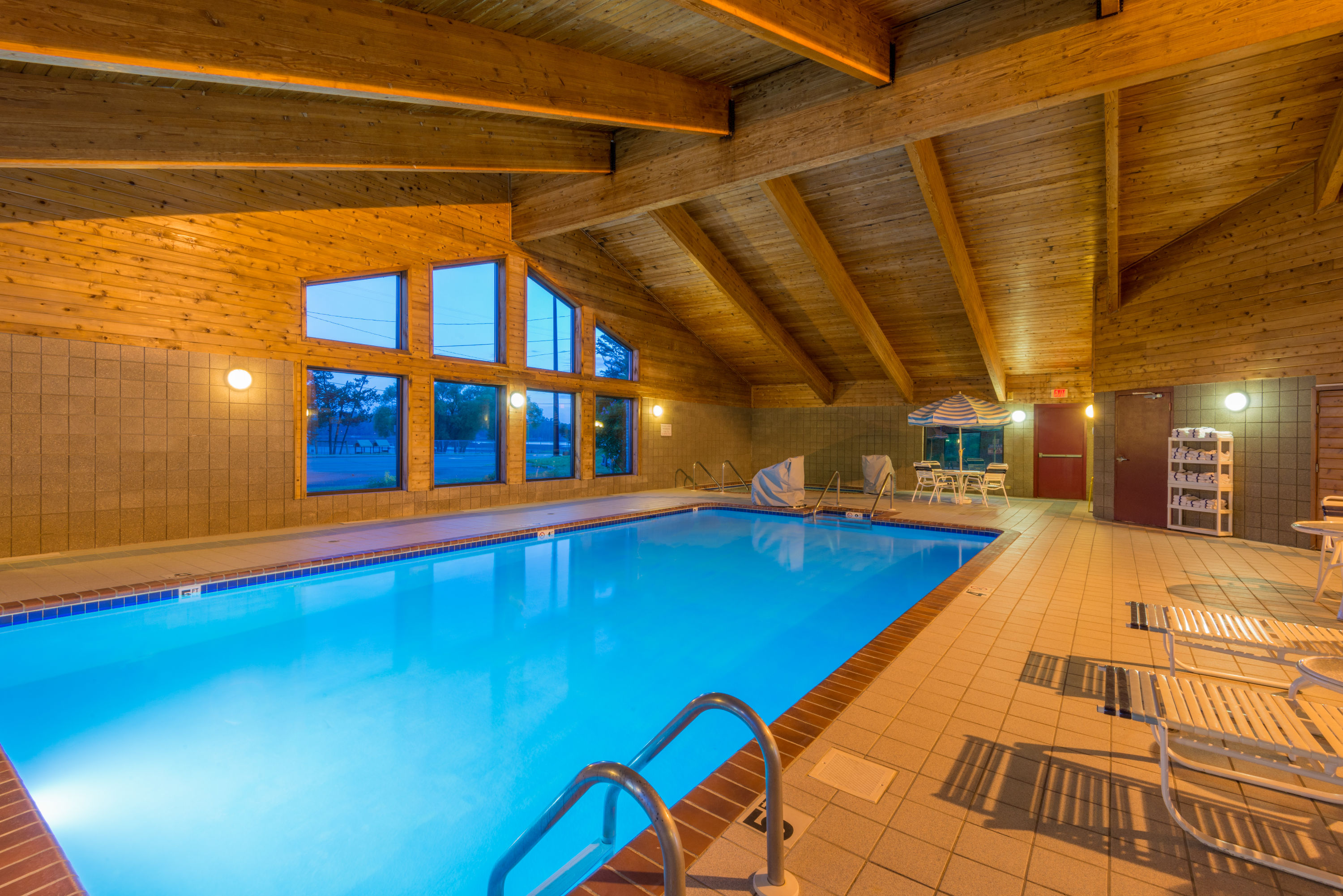 Pool at the AmericInn by Wyndham Minocqua in Minocqua, Wisconsin