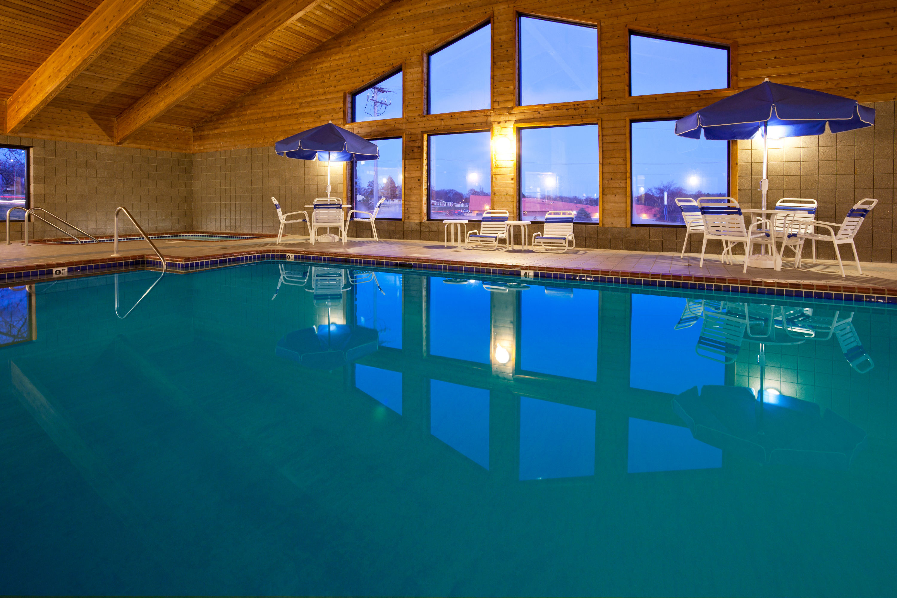 Pool at the AmericInn by Wyndham Monroe in Monroe, Wisconsin